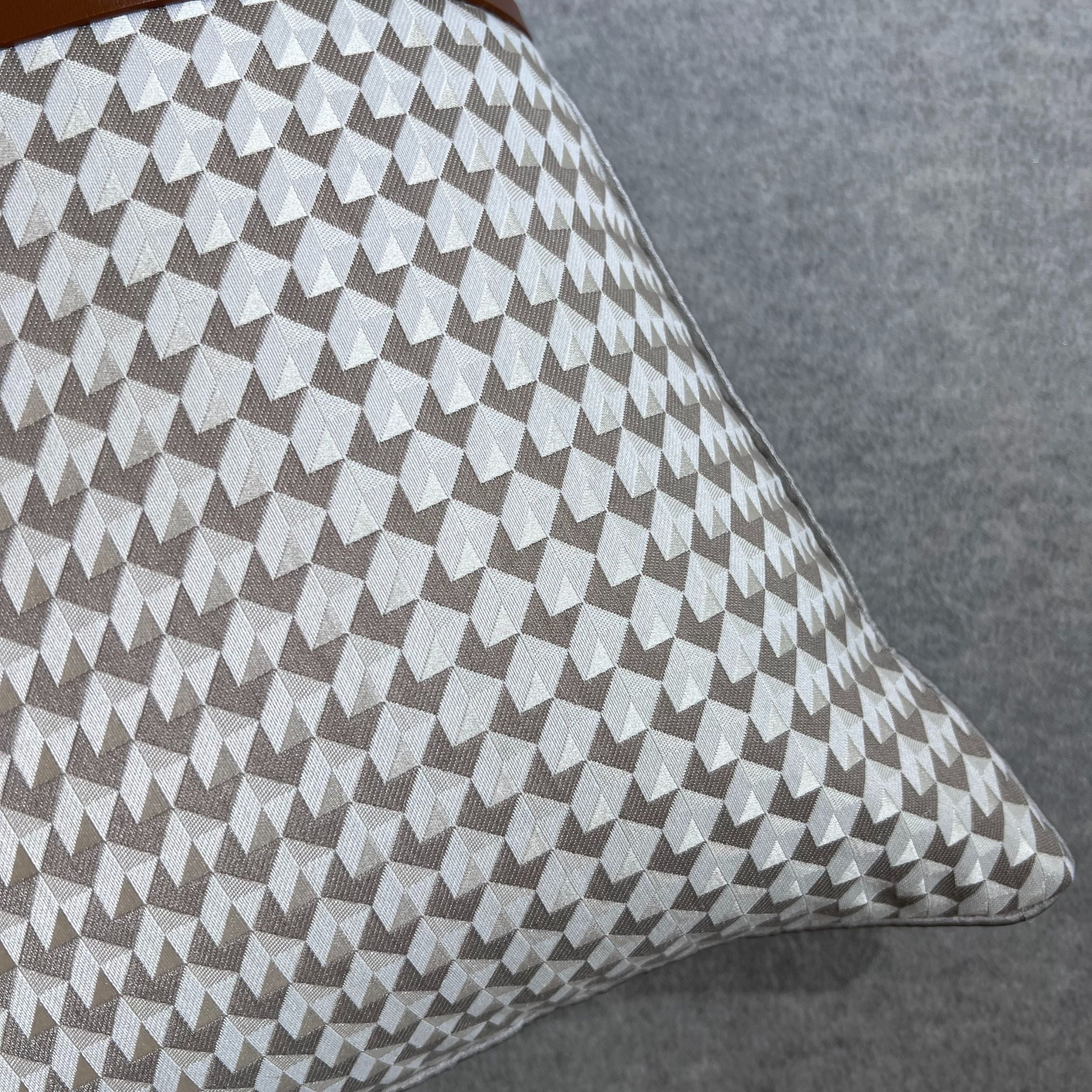 30*60 Peleg Jacquard Cushion - ECC095 -  Cushions | وسادة جاكار بيليج - ebarza Furniture UAE | Shop Modern Furniture in Abu Dhabi & Dubai - مفروشات ايبازرا في الامارات | تسوق اثاث عصري وديكورات مميزة في دبي وابوظبي