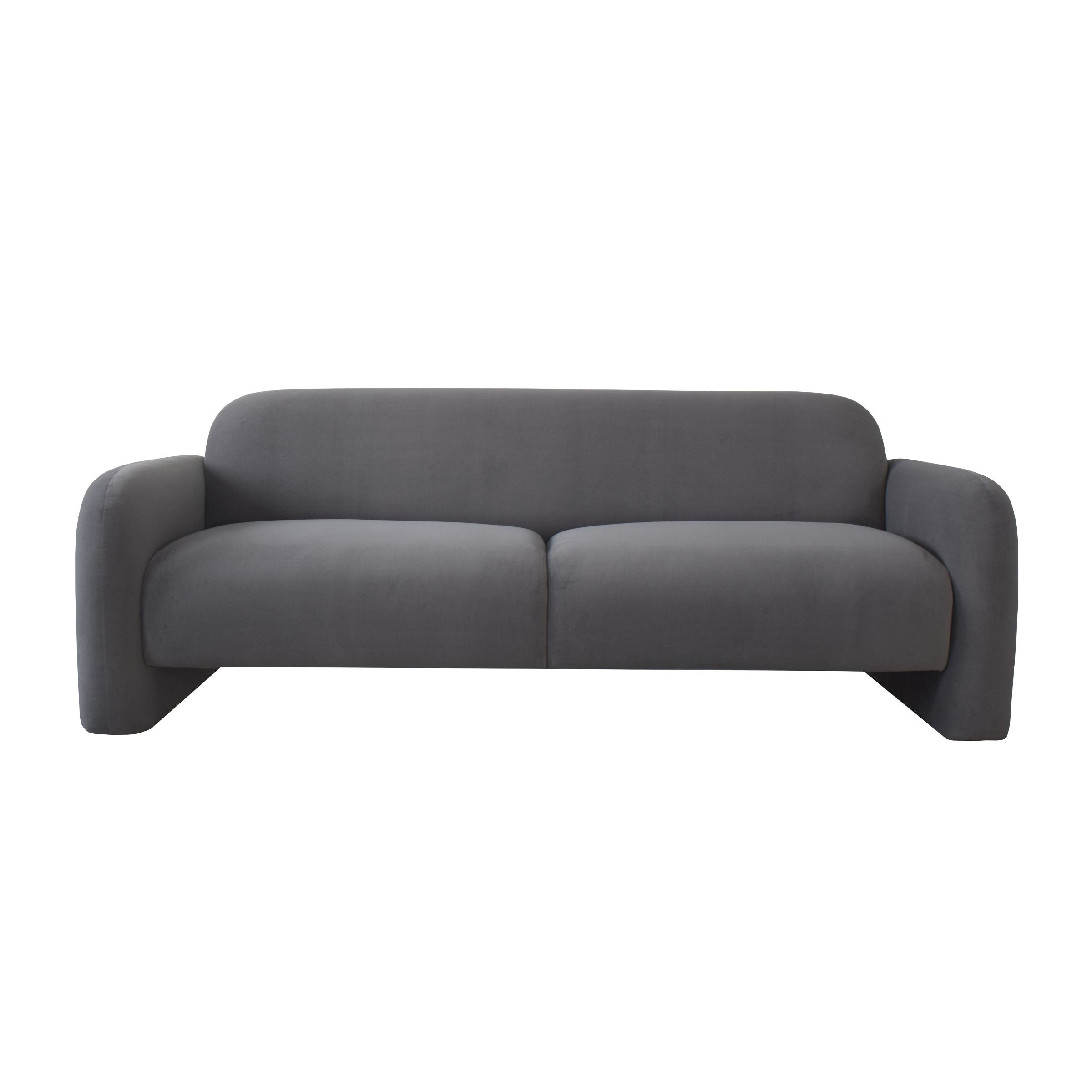 Display Item - WD 3-Seater Modern Sofa - Gray 18078E Nakheel -  USED ITEM | قطعة من المعرض - صوفا مودرن 3 مقاعد دبليو دي - رمادي - ebarza Furniture UAE | Shop Modern Furniture in Abu Dhabi & Dubai - مفروشات ايبازرا في الامارات | تسوق اثاث عصري وديكورات مميزة في دبي وابوظبي