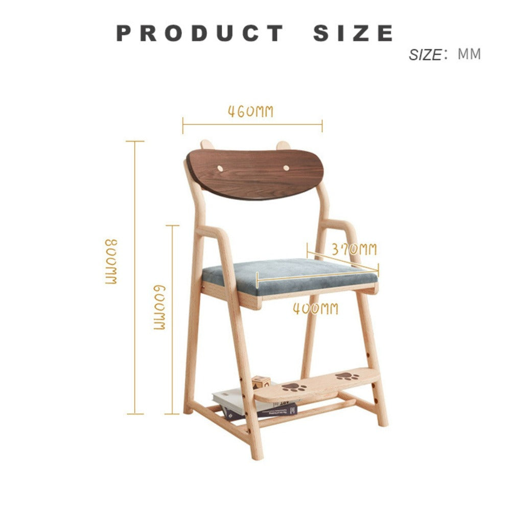 Kids Chair With Adjustable Seat - E2002J -  Kids Chairs | كرسي أطفال بمقعد قابل للتعديل - ebarza Furniture UAE | Shop Modern Furniture in Abu Dhabi & Dubai - مفروشات ايبازرا في الامارات | تسوق اثاث عصري وديكورات مميزة في دبي وابوظبي