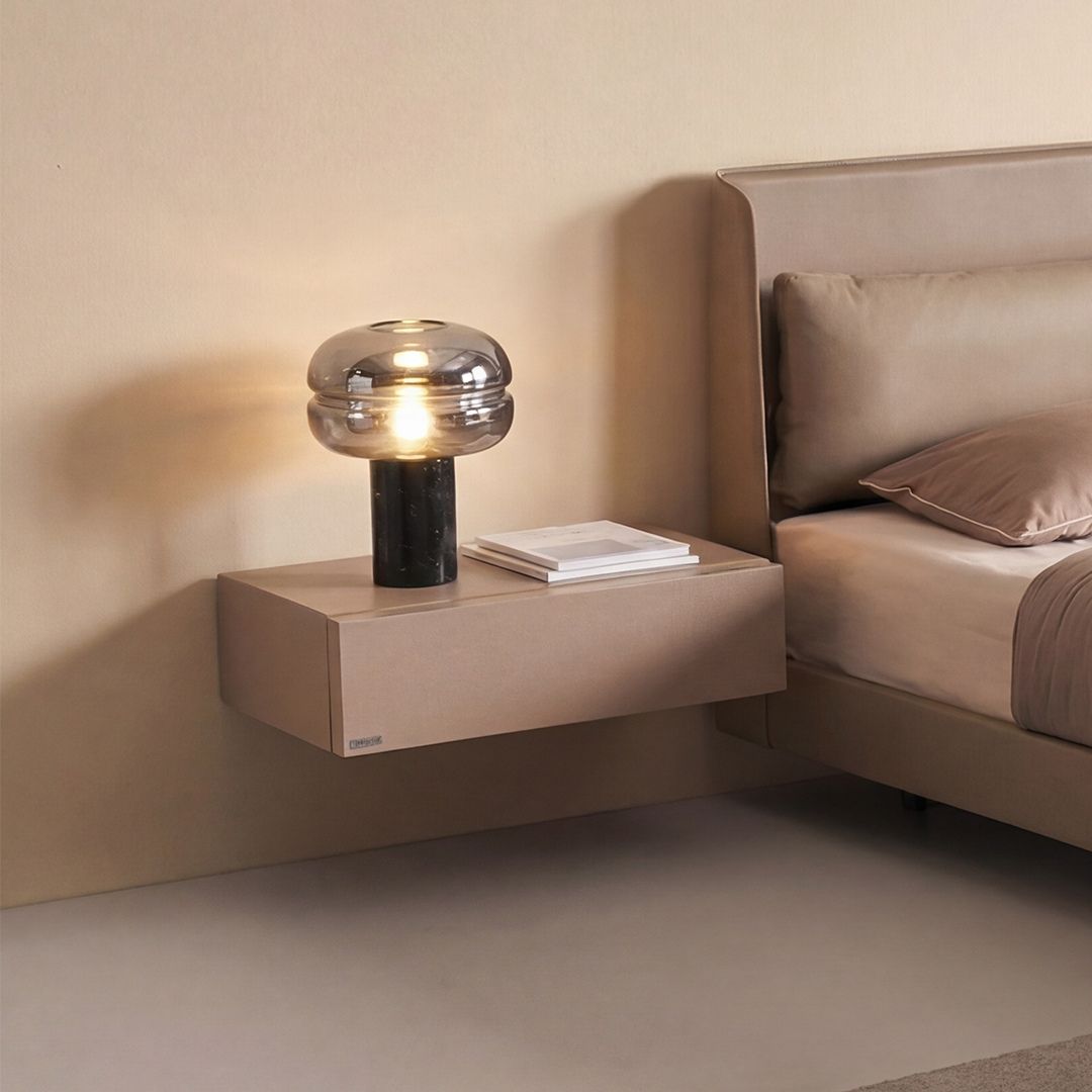 Vellum Suspended / Hanged Bedside Table - B style - TV-888 -  Storage/TV Unites - ebarza Furniture UAE | Shop Modern Furniture in Abu Dhabi & Dubai - مفروشات ايبازرا في الامارات | تسوق اثاث عصري وديكورات مميزة في دبي وابوظبي