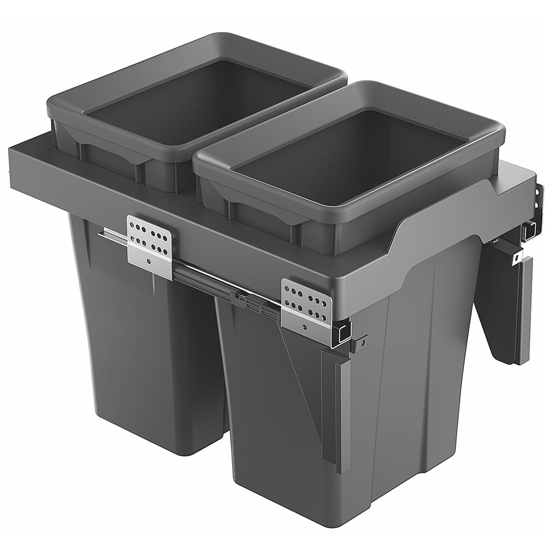 GlidePro Trash Bin - WB.0240 -  Bathroom Accessories - ebarza Furniture UAE | Shop Modern Furniture in Abu Dhabi & Dubai - مفروشات ايبازرا في الامارات | تسوق اثاث عصري وديكورات مميزة في دبي وابوظبي