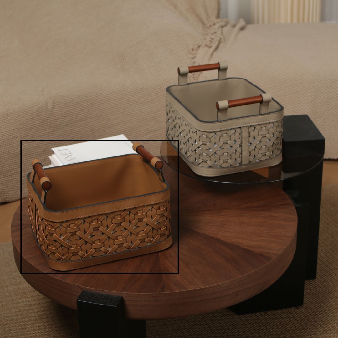 Pre-order 15 Days Delivery Weaven Storage Basket KK5004G