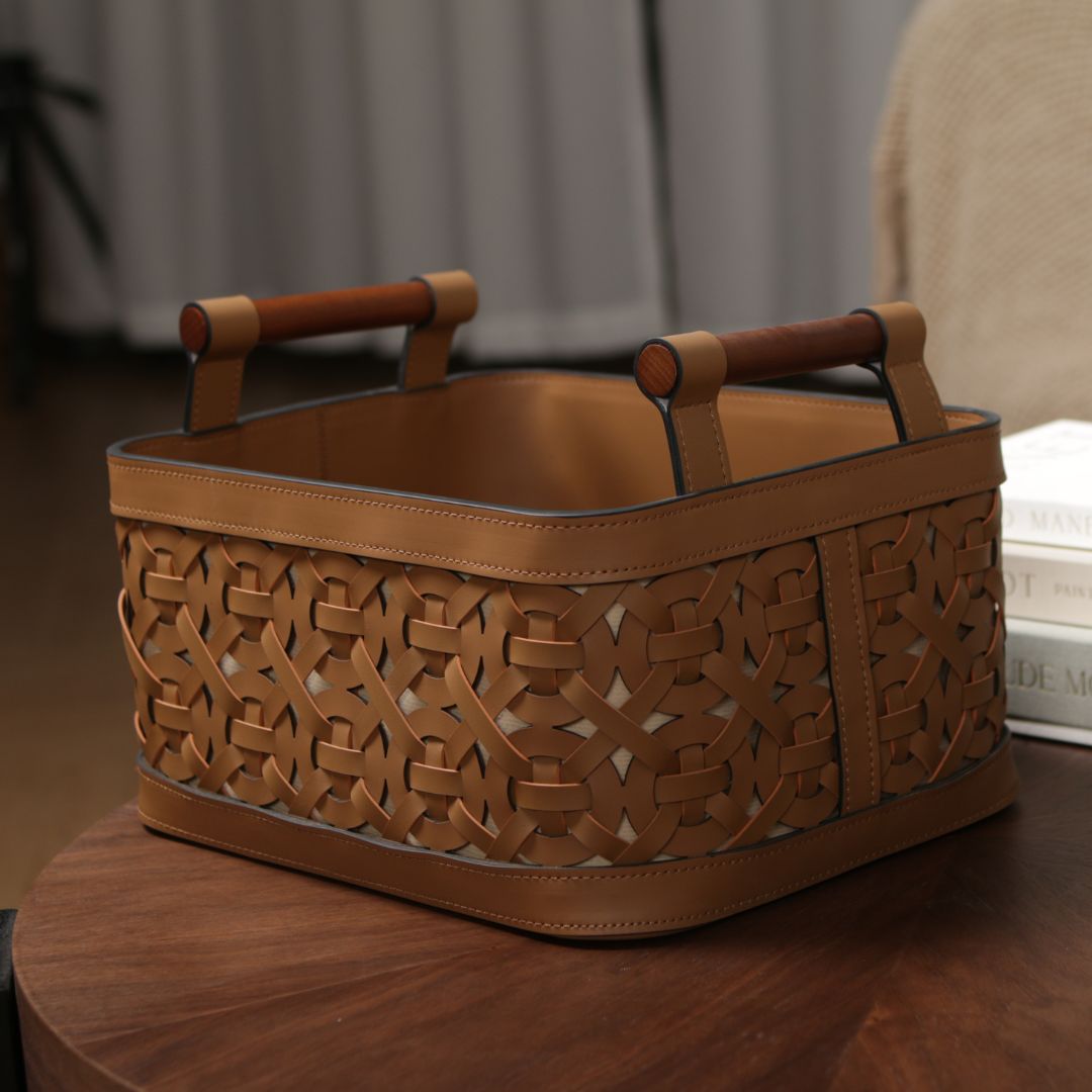 Pre-order 15 Days Delivery Weaven Storage Basket KK5004G