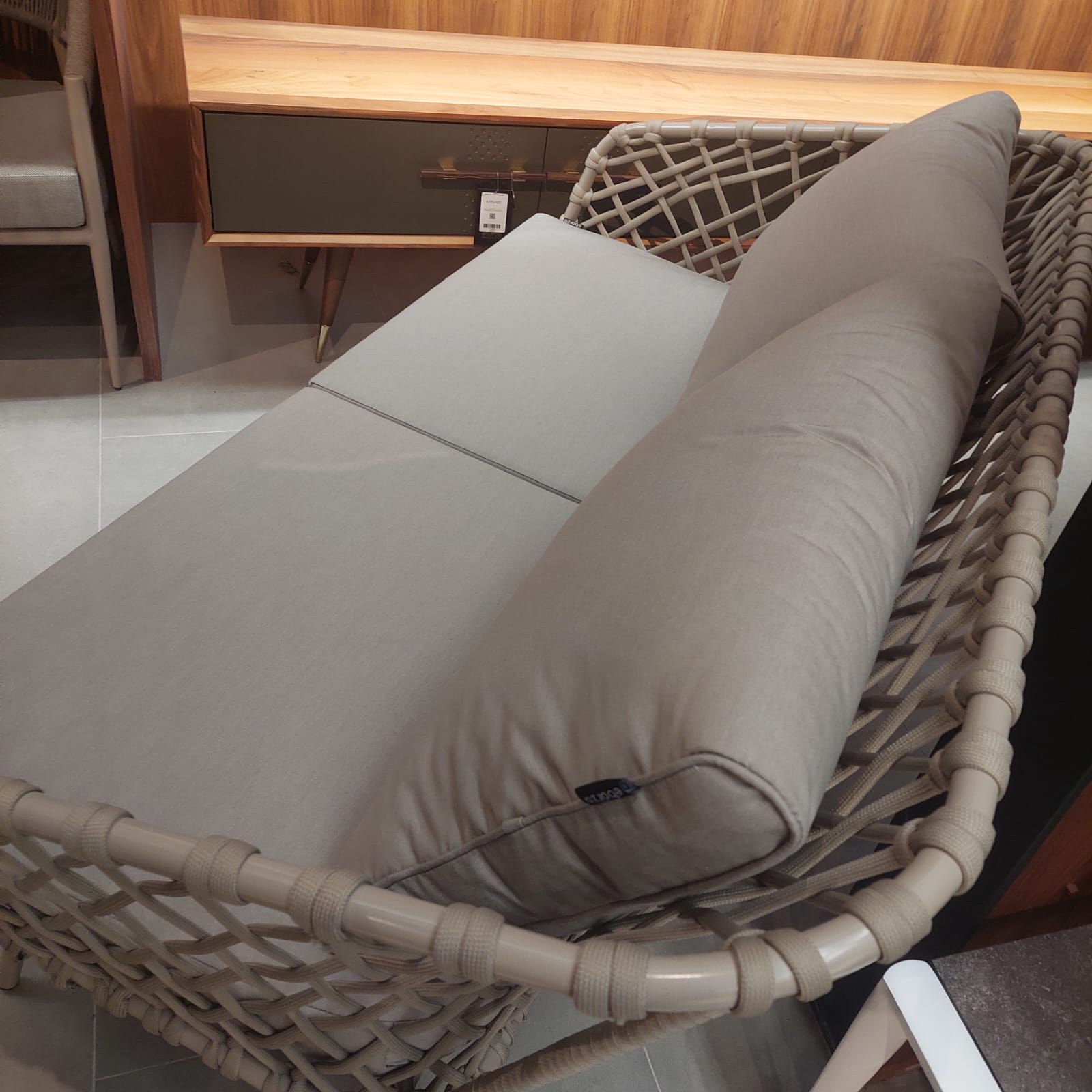 Display Item - Evolve 2 Seater  Outdoor Sofa 28510101-YAS -  USED ITEM | قطعة من المعرض- صوفا خارجية من إيفولف بمقعدين - ebarza Furniture UAE | Shop Modern Furniture in Abu Dhabi & Dubai - مفروشات ايبازرا في الامارات | تسوق اثاث عصري وديكورات مميزة في دبي وابوظبي