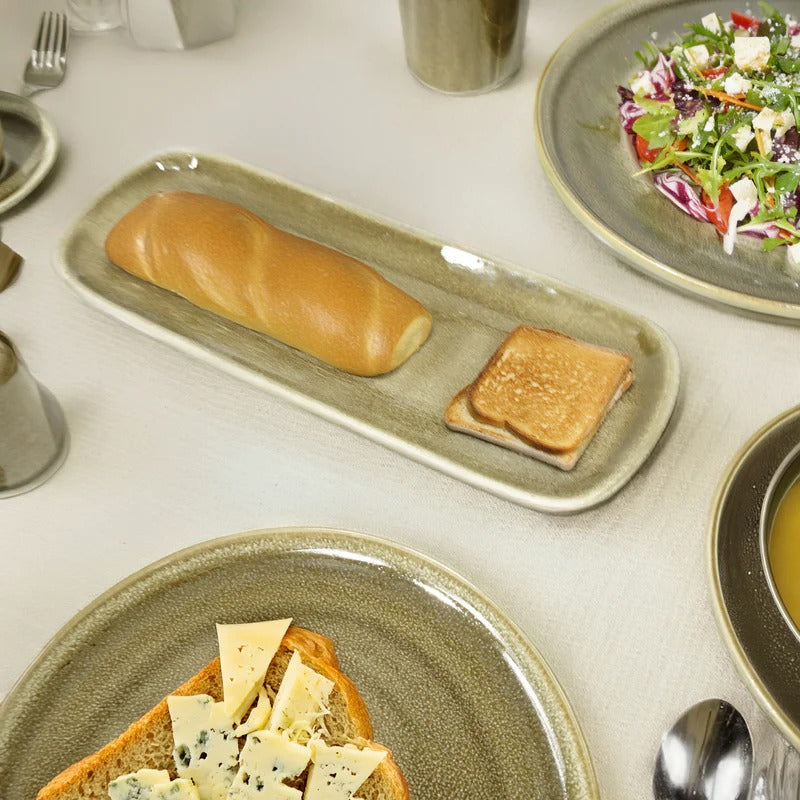 45 PIECE BROWNY DINNERWARE SET - BNS -  Dinnerware Sets - ebarza Furniture UAE | Shop Modern Furniture in Abu Dhabi & Dubai - مفروشات ايبازرا في الامارات | تسوق اثاث عصري وديكورات مميزة في دبي وابوظبي