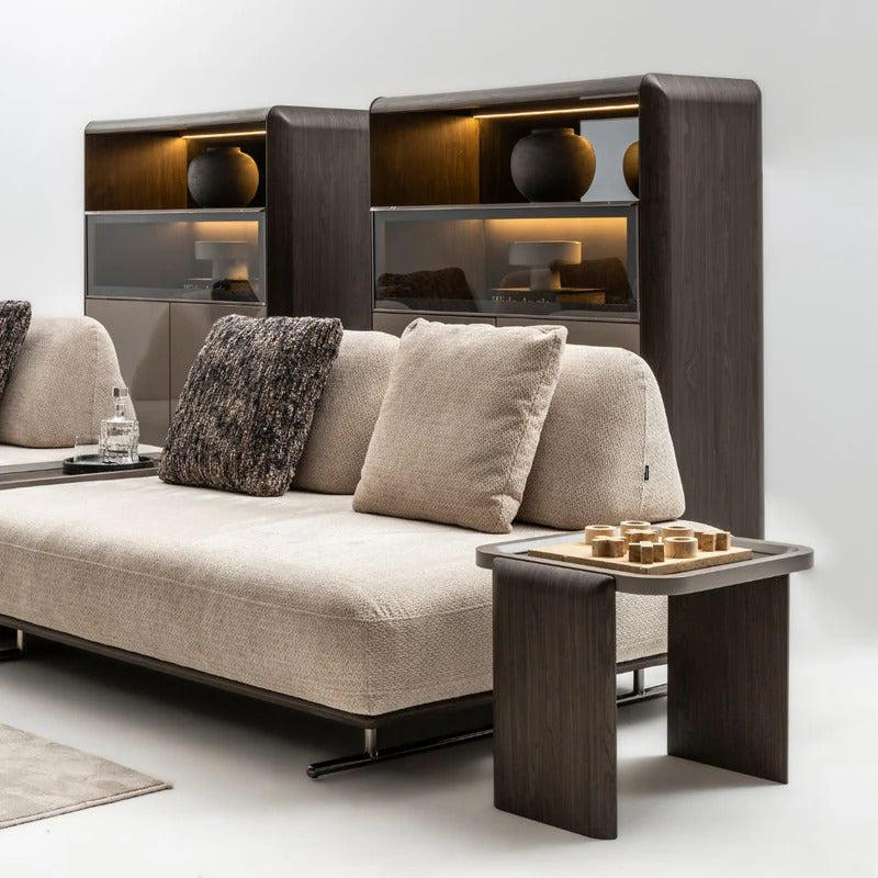 ORCA 2 CHAISE Sofa MES-CHAISE -  Sofas - ebarza Furniture UAE | Shop Modern Furniture in Abu Dhabi & Dubai - مفروشات ايبازرا في الامارات | تسوق اثاث عصري وديكورات مميزة في دبي وابوظبي