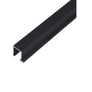 8mm Thickness (1.5cm) U Shaped Aluminum Profile - Black - PR0043 -  wall-panels-profiles - ebarza Furniture UAE | Shop Modern Furniture in Abu Dhabi & Dubai - مفروشات ايبازرا في الامارات | تسوق اثاث عصري وديكورات مميزة في دبي وابوظبي