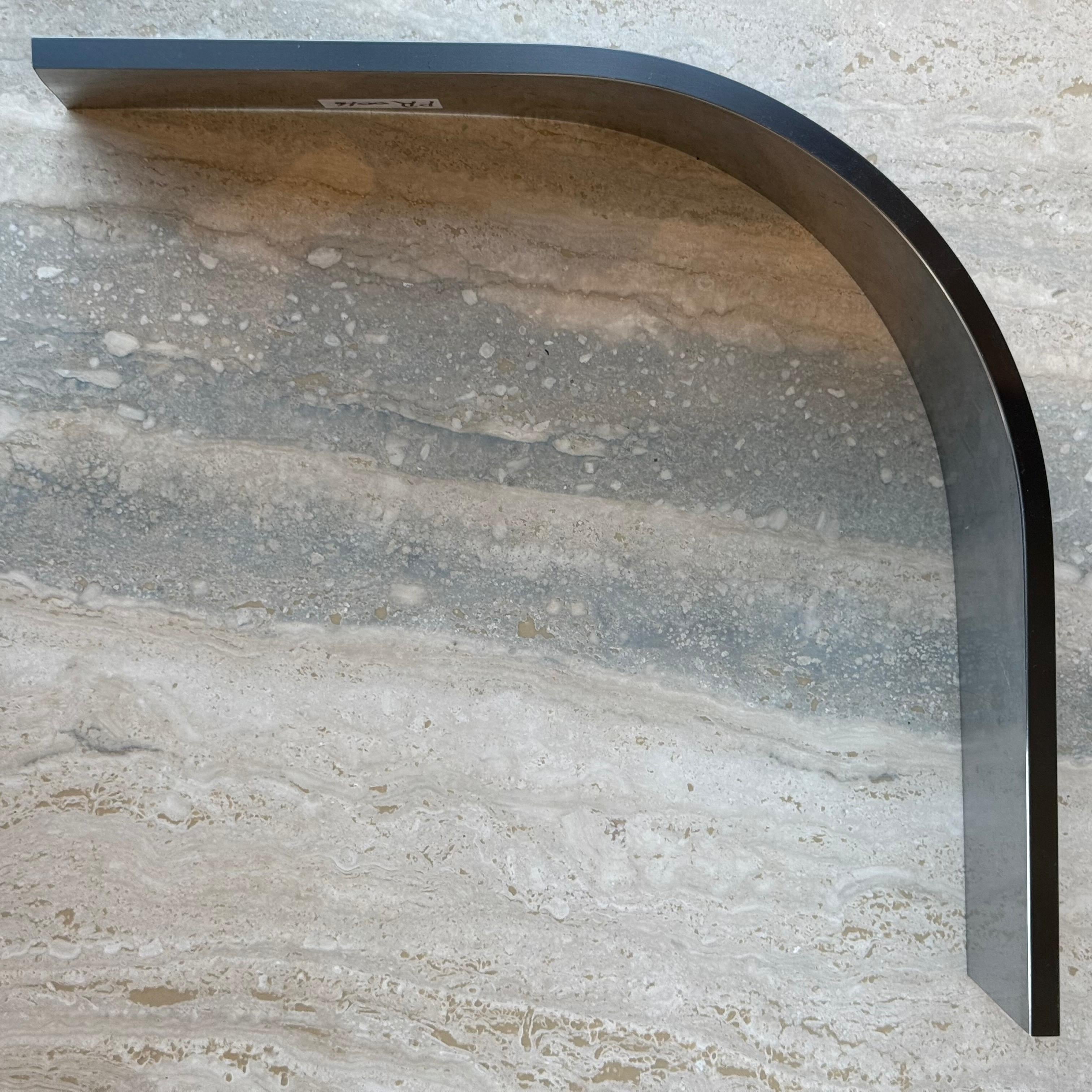 R200 (10cm) External Corner Skirting Accessories - Black - PR0016 -  wall-panels-profiles - ebarza Furniture UAE | Shop Modern Furniture in Abu Dhabi & Dubai - مفروشات ايبازرا في الامارات | تسوق اثاث عصري وديكورات مميزة في دبي وابوظبي