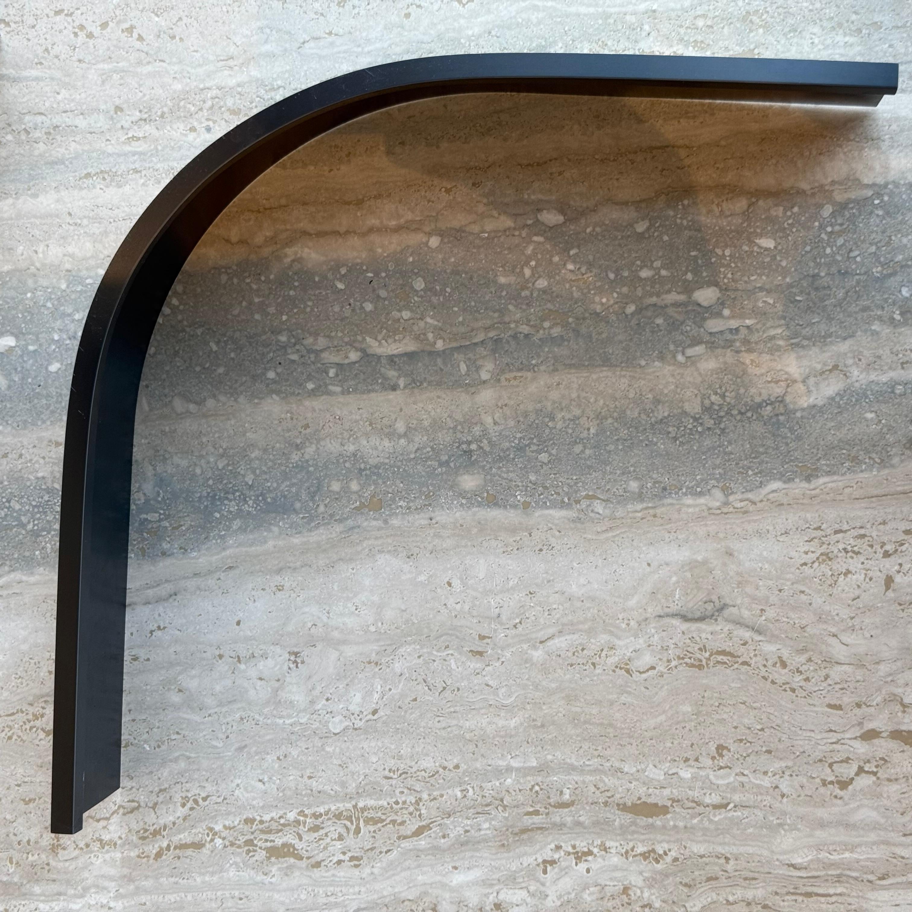 R200 (10cm) Internal Corner Skirting Accessories - Black - PR0012 -  wall-panels-profiles - ebarza Furniture UAE | Shop Modern Furniture in Abu Dhabi & Dubai - مفروشات ايبازرا في الامارات | تسوق اثاث عصري وديكورات مميزة في دبي وابوظبي