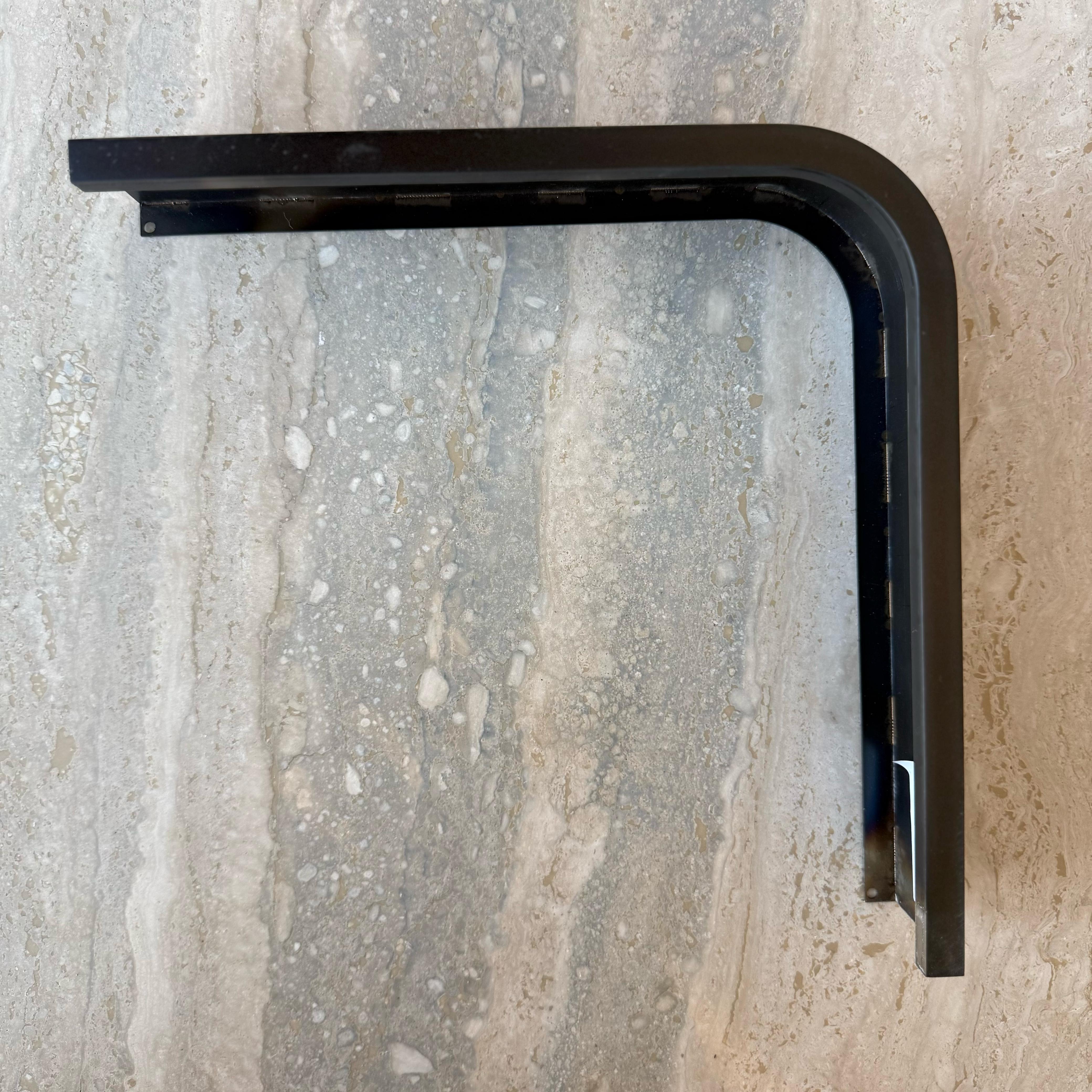 R50 (6cm) External Corner Skirting Accessories - Black - PR0027 -  wall-panels-profiles - ebarza Furniture UAE | Shop Modern Furniture in Abu Dhabi & Dubai - مفروشات ايبازرا في الامارات | تسوق اثاث عصري وديكورات مميزة في دبي وابوظبي