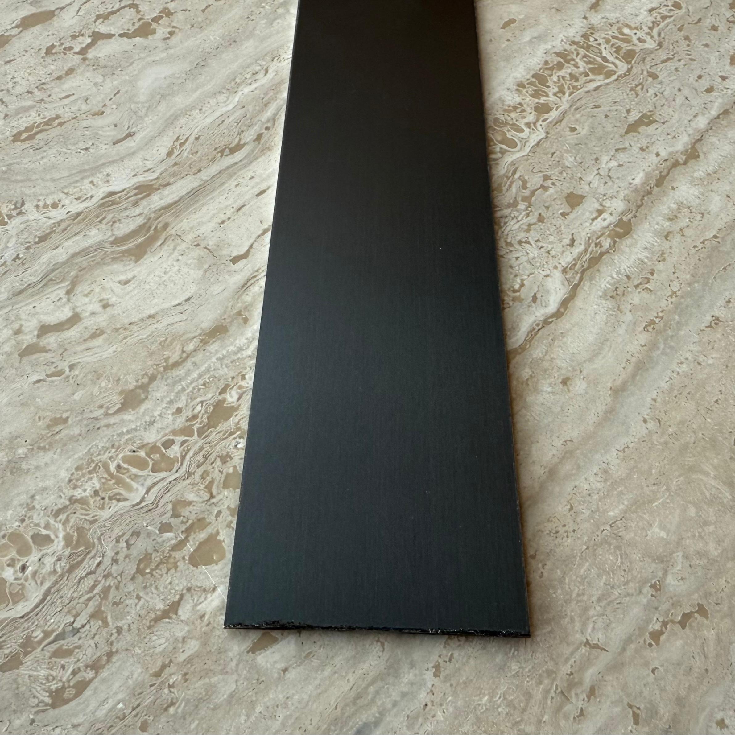 1mm Thickness (5cm) Stainless Steel Profile - Black - PR0031 -  wall-panels-profiles - ebarza Furniture UAE | Shop Modern Furniture in Abu Dhabi & Dubai - مفروشات ايبازرا في الامارات | تسوق اثاث عصري وديكورات مميزة في دبي وابوظبي