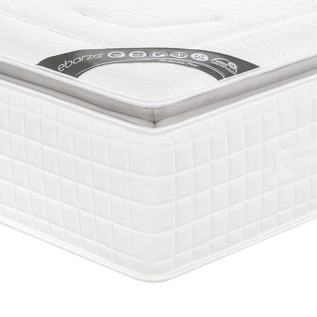 Pre-order 35 Days Delivery 110x200cm Whisper Single Size Pillow-top mattress - Pillow-top 32 - P20250915 - 110*200*32 - Single Size -  Mattresses - ebarza Furniture UAE | Shop Modern Furniture in Abu Dhabi & Dubai - مفروشات ايبازرا في الامارات | تسوق اثاث عصري وديكورات مميزة في دبي وابوظبي