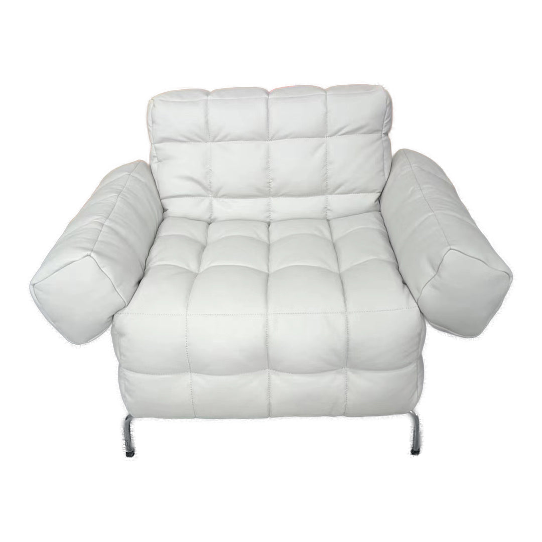 Yabo Lounge Chair LC077WHT -  Lounge Chairs - ebarza Furniture UAE | Shop Modern Furniture in Abu Dhabi & Dubai - مفروشات ايبازرا في الامارات | تسوق اثاث عصري وديكورات مميزة في دبي وابوظبي