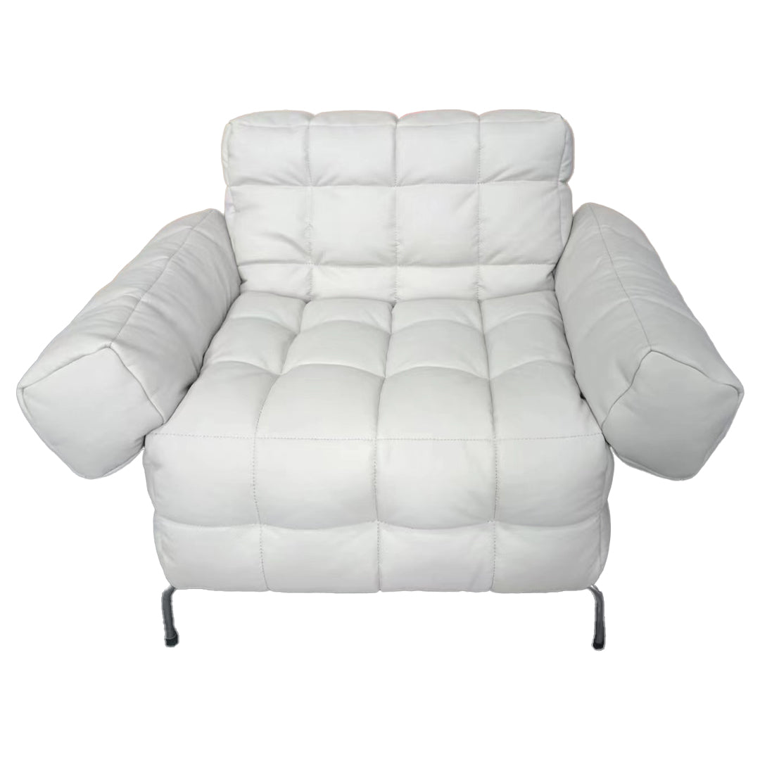 Yabo Lounge Chair LC077WHT -  Lounge Chairs - ebarza Furniture UAE | Shop Modern Furniture in Abu Dhabi & Dubai - مفروشات ايبازرا في الامارات | تسوق اثاث عصري وديكورات مميزة في دبي وابوظبي