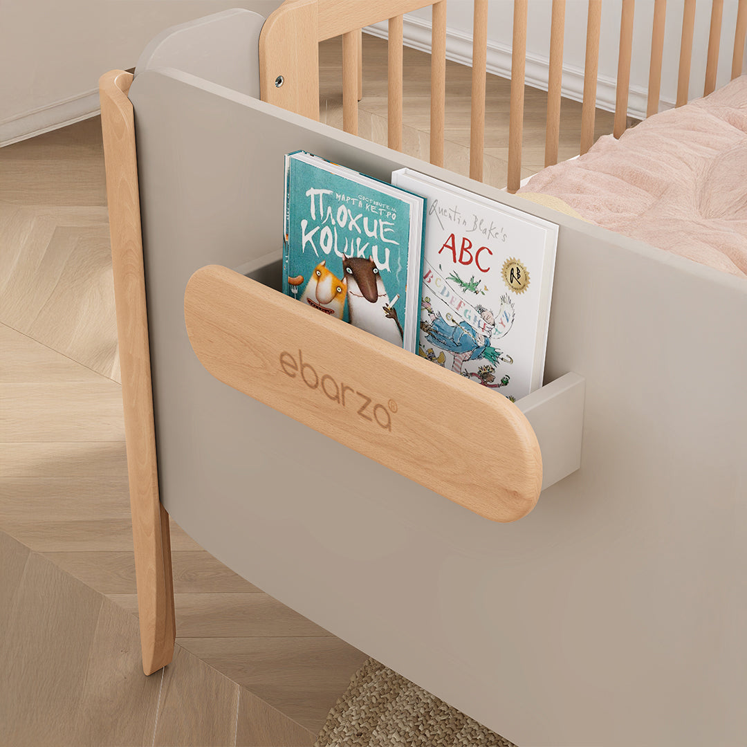 Yarra Guarded Kids Single Bed (mattress size 188x90x14CM) BK-YAGSB/TEBH -  Kids Beds - ebarza Furniture UAE | Shop Modern Furniture in Abu Dhabi & Dubai - مفروشات ايبازرا في الامارات | تسوق اثاث عصري وديكورات مميزة في دبي وابوظبي