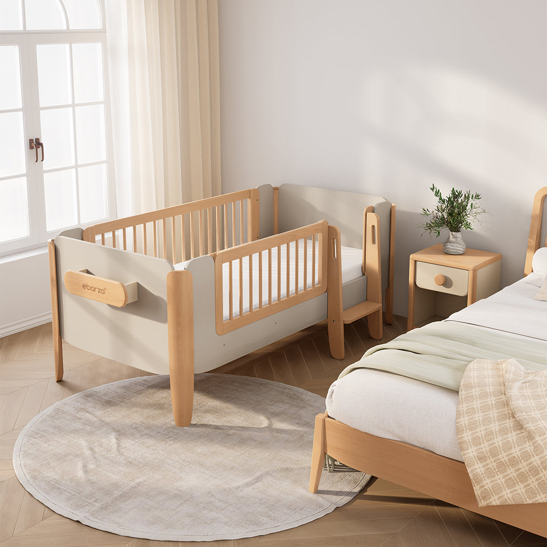 Yarra Guarded Kids Single Bed (mattress size 188x90x14CM) BK-YAGSB/TEBH -  Kids Beds - ebarza Furniture UAE | Shop Modern Furniture in Abu Dhabi & Dubai - مفروشات ايبازرا في الامارات | تسوق اثاث عصري وديكورات مميزة في دبي وابوظبي