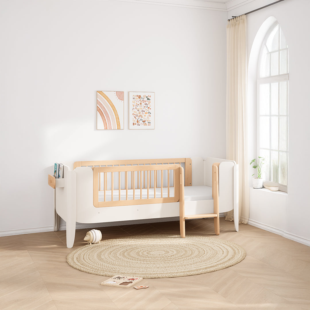 Yarra Guarded Kids Single Bed (mattress size 188x90x14CM) BK-YAGSB/TEBH -  Kids Beds - ebarza Furniture UAE | Shop Modern Furniture in Abu Dhabi & Dubai - مفروشات ايبازرا في الامارات | تسوق اثاث عصري وديكورات مميزة في دبي وابوظبي