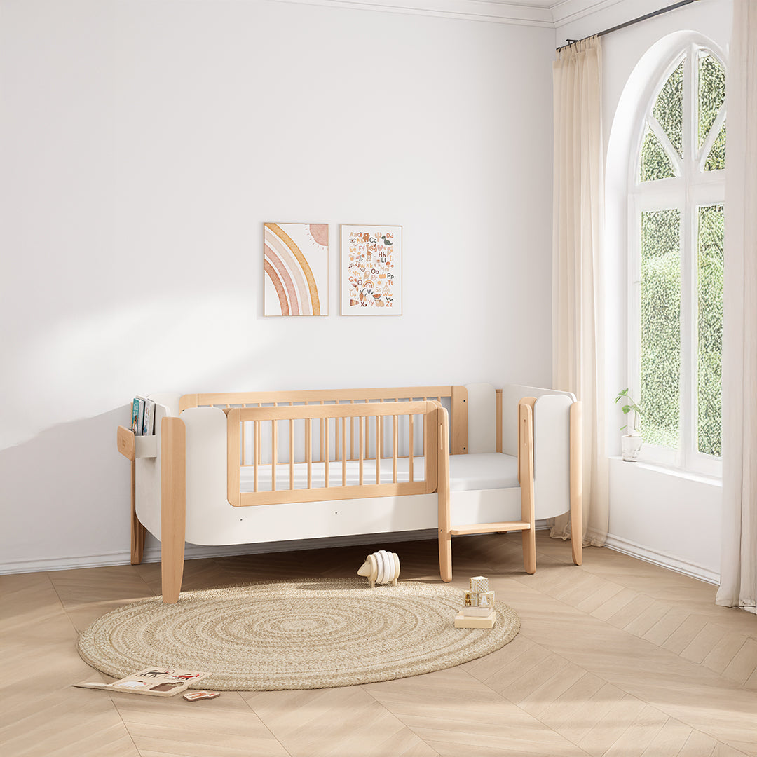 Yarra Guarded Kids Single Bed (mattress size 188x90x14CM) BK-YAGSB/TEBH -  Kids Beds - ebarza Furniture UAE | Shop Modern Furniture in Abu Dhabi & Dubai - مفروشات ايبازرا في الامارات | تسوق اثاث عصري وديكورات مميزة في دبي وابوظبي