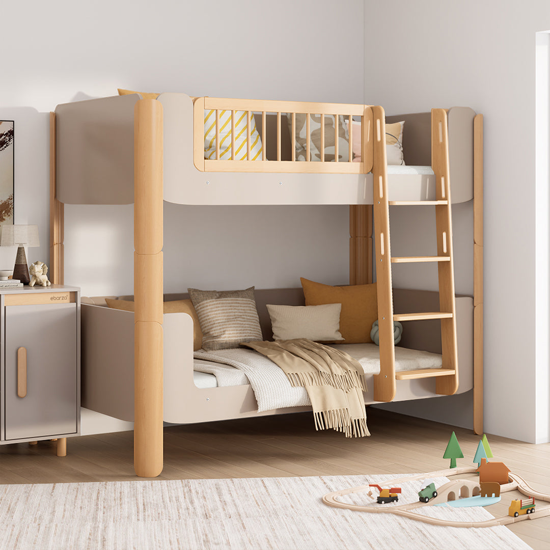 Yarra King Single Bunk Double Bed  BK-YAKSBB/TEBH -  Kids Beds - ebarza Furniture UAE | Shop Modern Furniture in Abu Dhabi & Dubai - مفروشات ايبازرا في الامارات | تسوق اثاث عصري وديكورات مميزة في دبي وابوظبي