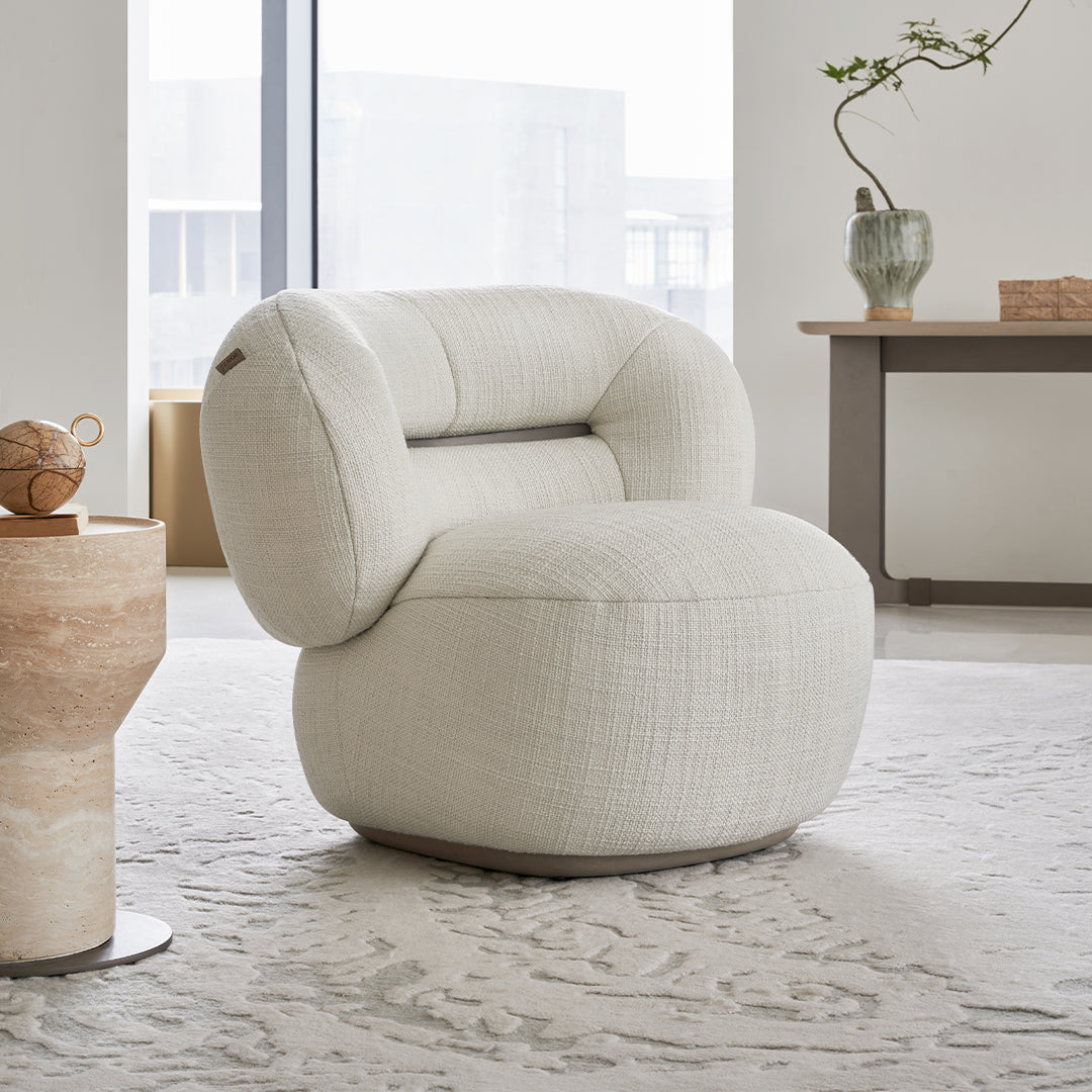 Ferrara Armchair AMCJ-DY6057 -  Armchairs - ebarza Furniture UAE | Shop Modern Furniture in Abu Dhabi & Dubai - مفروشات ايبازرا في الامارات | تسوق اثاث عصري وديكورات مميزة في دبي وابوظبي