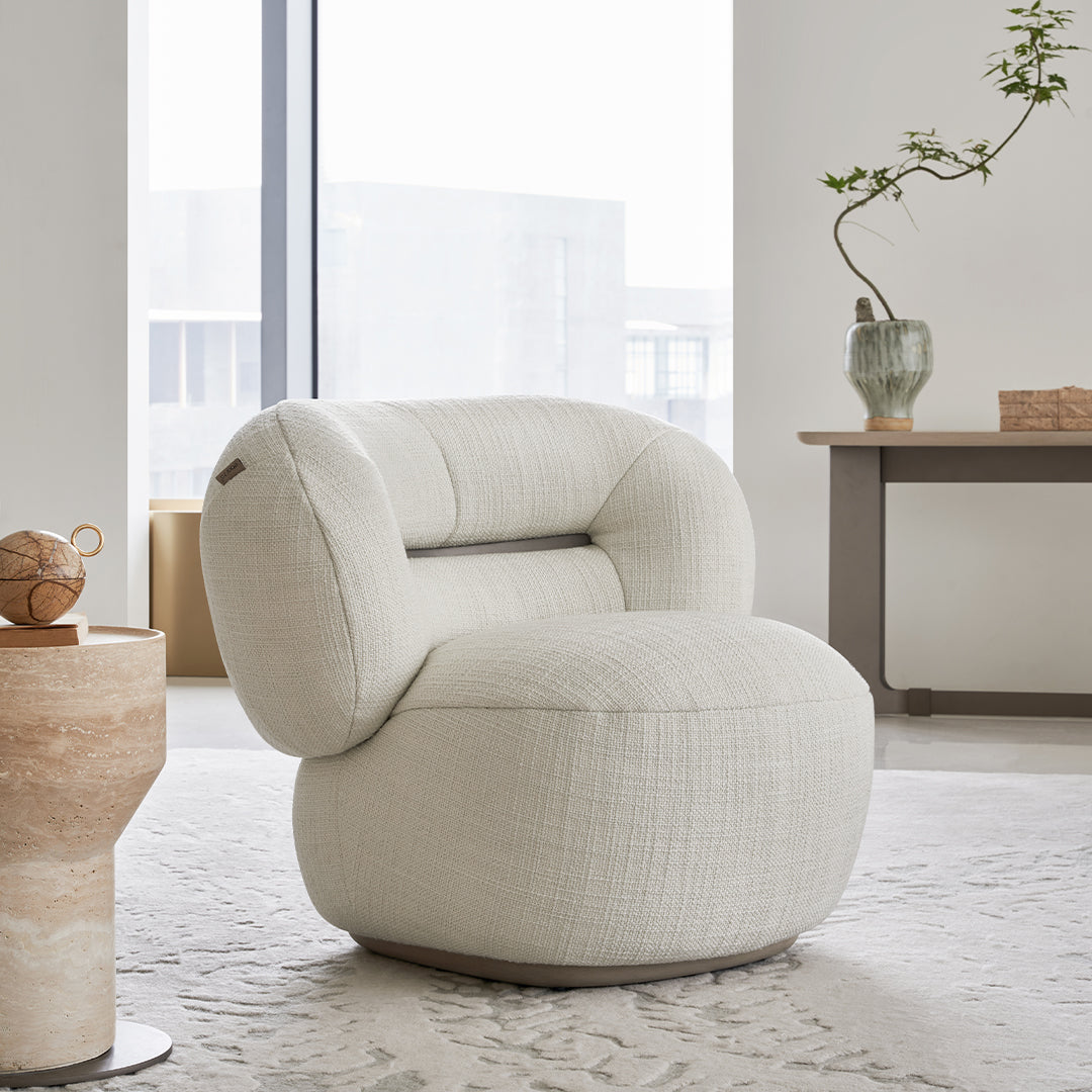 Ferrara Armchair AMCJ-DY6057 -  Armchairs - ebarza Furniture UAE | Shop Modern Furniture in Abu Dhabi & Dubai - مفروشات ايبازرا في الامارات | تسوق اثاث عصري وديكورات مميزة في دبي وابوظبي