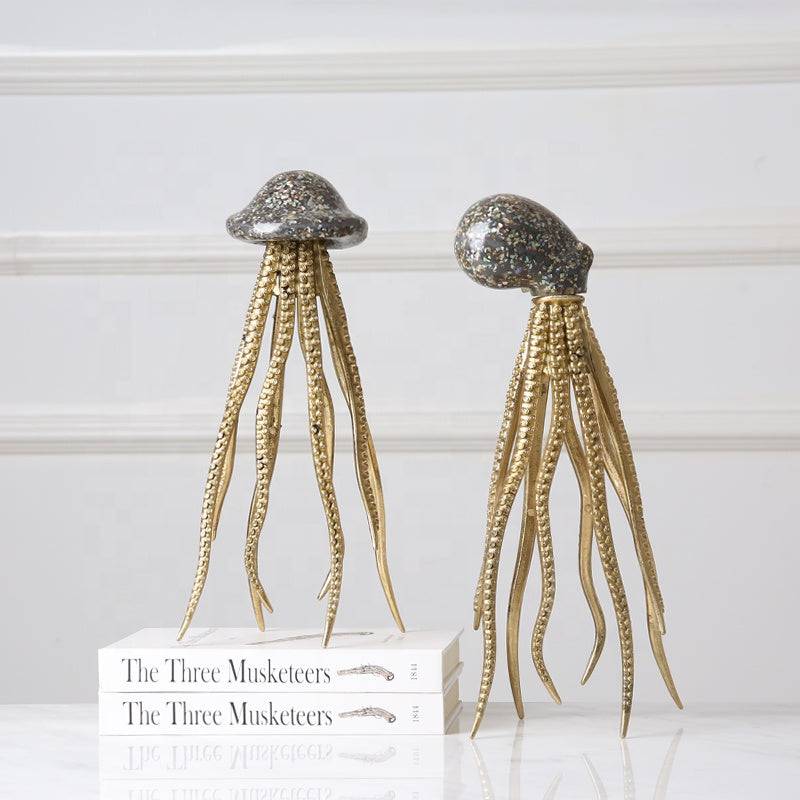 Abstract Alien Octopus Fl-J2113A -  Home Decor Figurines - ebarza Furniture UAE | Shop Modern Furniture in Abu Dhabi & Dubai - مفروشات ايبازرا في الامارات | تسوق اثاث عصري وديكورات مميزة في دبي وابوظبي