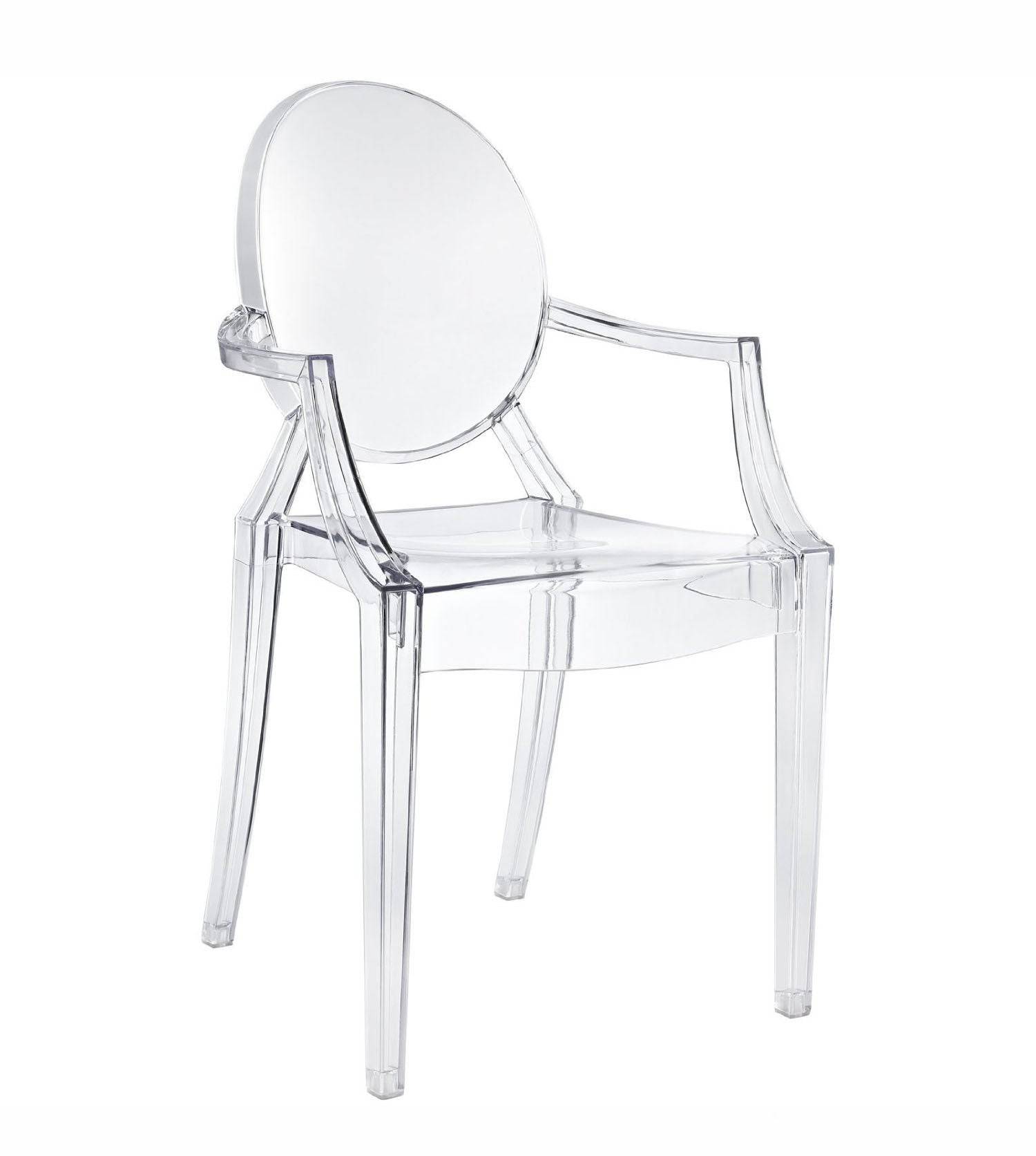 Acrylic Kristal Clear Arm Chair Kgt0004-Pc-099 -  Chairs - ebarza Furniture UAE | Shop Modern Furniture in Abu Dhabi & Dubai - مفروشات ايبازرا في الامارات | تسوق اثاث عصري وديكورات مميزة في دبي وابوظبي