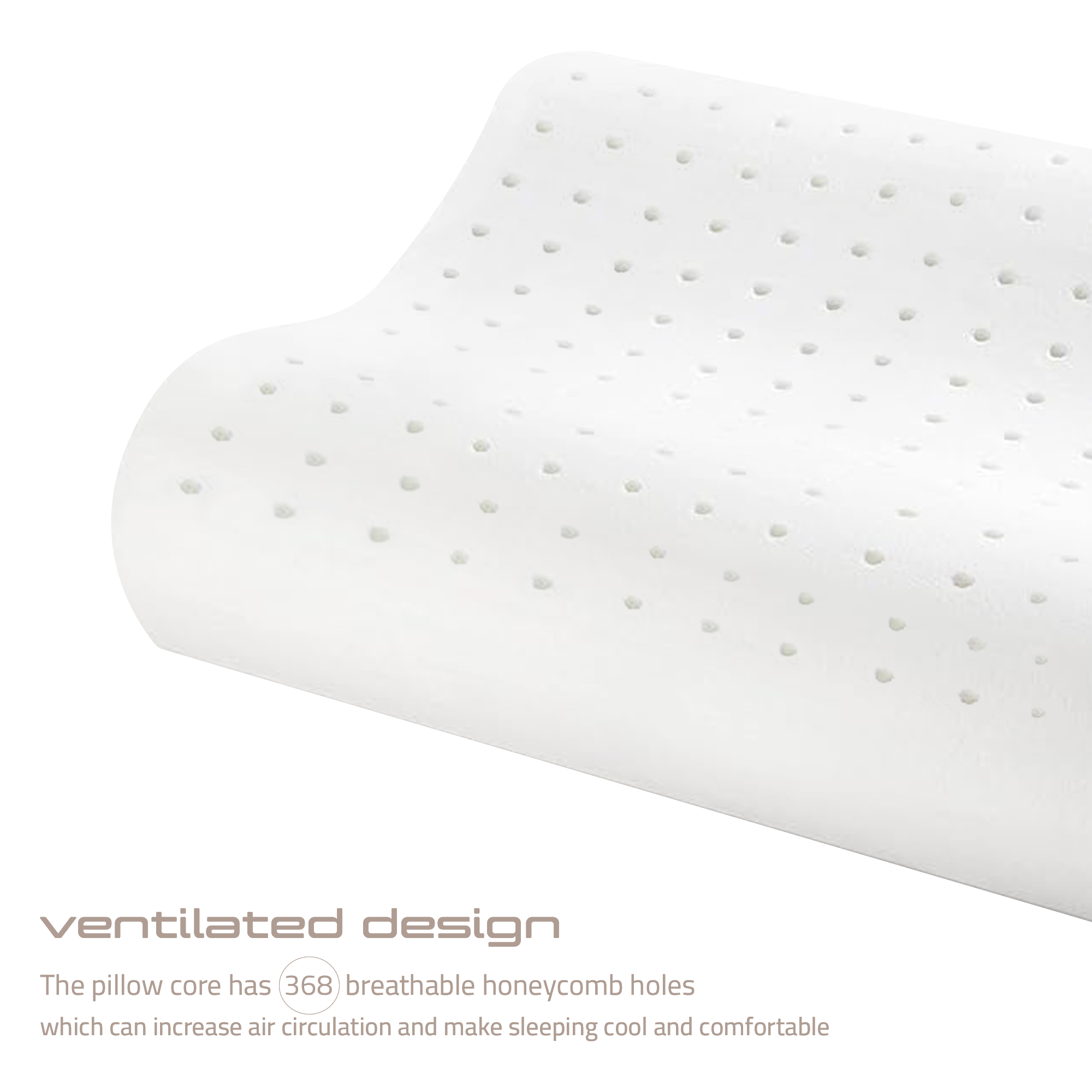 Airmed Pillow 60X43X11 Cm 010105387 -  Cushions - ebarza Furniture UAE | Shop Modern Furniture in Abu Dhabi & Dubai - مفروشات ايبازرا في الامارات | تسوق اثاث عصري وديكورات مميزة في دبي وابوظبي