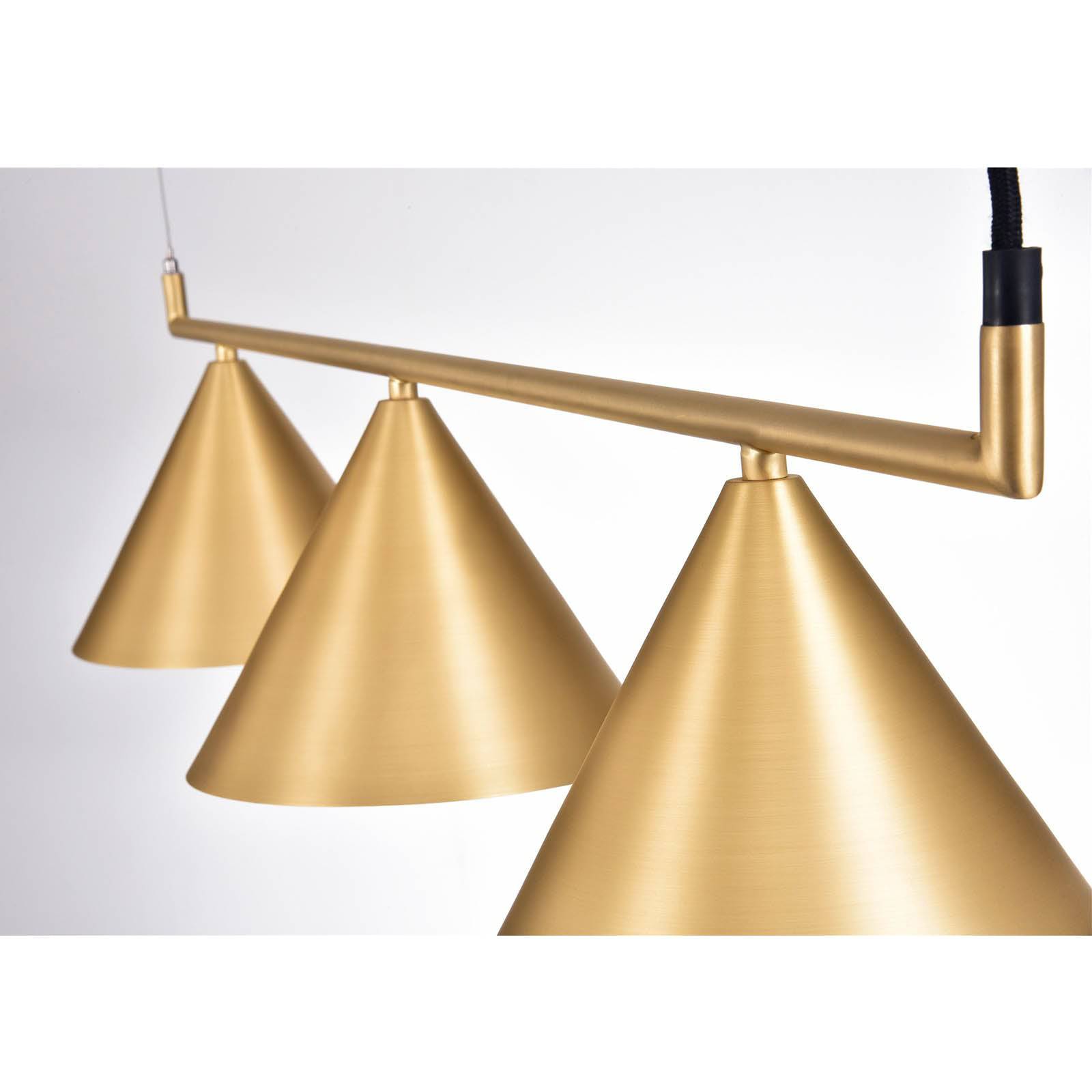 Andria 3 Heads Pendant Lamp  CL1165PE -  Pendant Lamps - ebarza Furniture UAE | Shop Modern Furniture in Abu Dhabi & Dubai - مفروشات ايبازرا في الامارات | تسوق اثاث عصري وديكورات مميزة في دبي وابوظبي