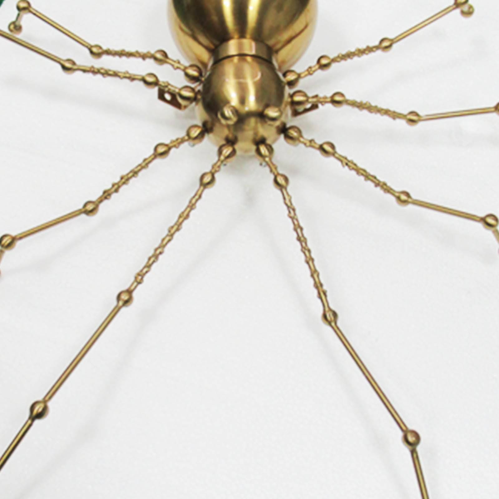 Araneid Spider Sculpture Wall Decor  Bb2312 -  Home Decor Figurines - ebarza Furniture UAE | Shop Modern Furniture in Abu Dhabi & Dubai - مفروشات ايبازرا في الامارات | تسوق اثاث عصري وديكورات مميزة في دبي وابوظبي