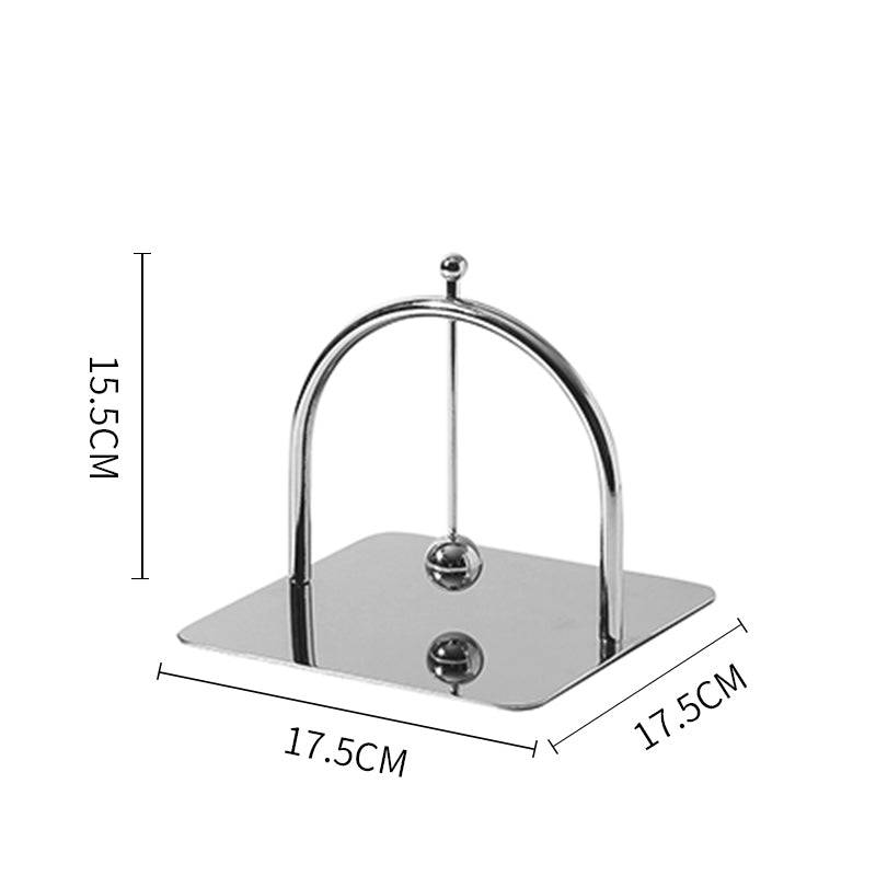 Arched Paper Holder - Black Fc-W2123A -  Home Decor Figurines | حامل ورق مقوس - أسود - ebarza Furniture UAE | Shop Modern Furniture in Abu Dhabi & Dubai - مفروشات ايبازرا في الامارات | تسوق اثاث عصري وديكورات مميزة في دبي وابوظبي