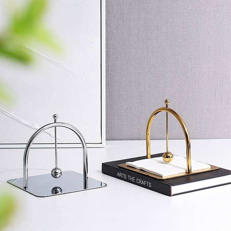 Arched Paper Holder - Black Fc-W2123A -  Home Decor Figurines | حامل ورق مقوس - أسود - ebarza Furniture UAE | Shop Modern Furniture in Abu Dhabi & Dubai - مفروشات ايبازرا في الامارات | تسوق اثاث عصري وديكورات مميزة في دبي وابوظبي