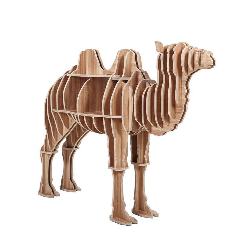 Art Home Camel Decoration Shelving Wood Crafts Tp011Mn Tm011M -  Shelves | فن تزيين المنزل رفوف الحرف الخشبية - ebarza Furniture UAE | Shop Modern Furniture in Abu Dhabi & Dubai - مفروشات ايبازرا في الامارات | تسوق اثاث عصري وديكورات مميزة في دبي وابوظبي