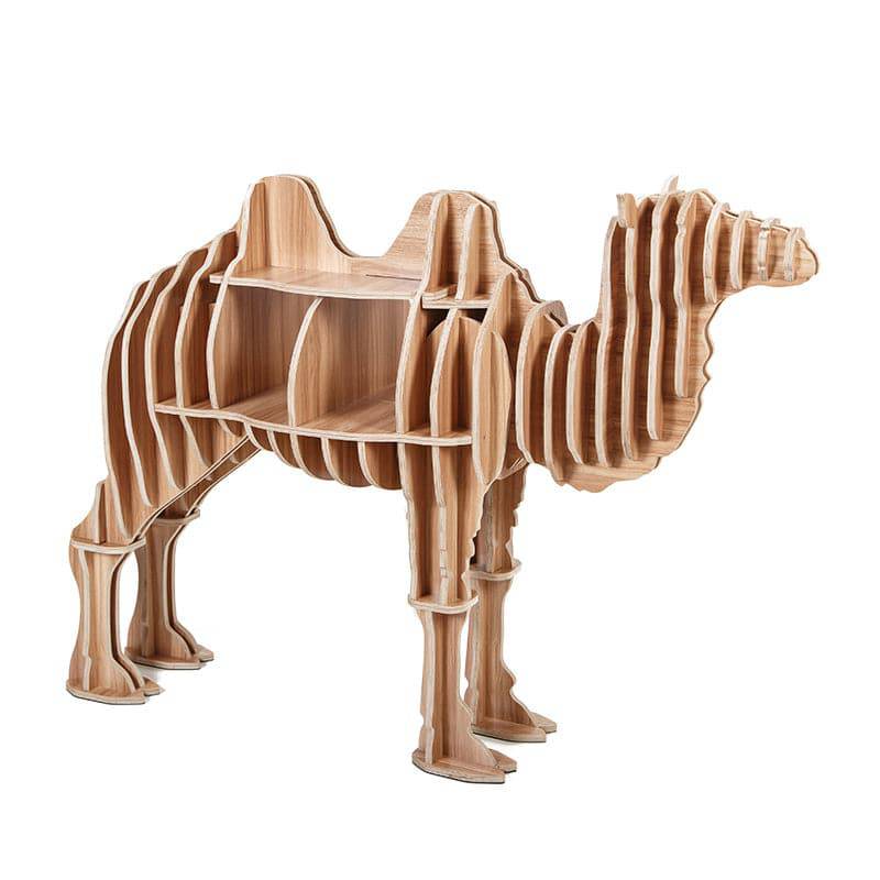 Art Home Camel Decoration Shelving Wood Crafts Tp011Mn Tm011M -  Shelves | فن تزيين المنزل رفوف الحرف الخشبية - ebarza Furniture UAE | Shop Modern Furniture in Abu Dhabi & Dubai - مفروشات ايبازرا في الامارات | تسوق اثاث عصري وديكورات مميزة في دبي وابوظبي