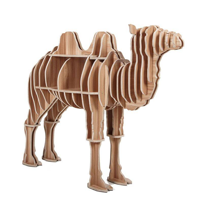 Art Home Camel Decoration Shelving Wood Crafts Tp011Mn Tm011M -  Shelves | فن تزيين المنزل رفوف الحرف الخشبية - ebarza Furniture UAE | Shop Modern Furniture in Abu Dhabi & Dubai - مفروشات ايبازرا في الامارات | تسوق اثاث عصري وديكورات مميزة في دبي وابوظبي