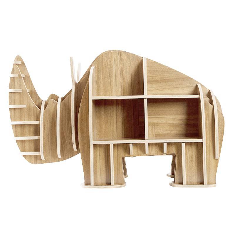 Art Home Rhinoceros Decoration Shelving Wood Crafts Tp019M-N -  Shelves - ebarza Furniture UAE | Shop Modern Furniture in Abu Dhabi & Dubai - مفروشات ايبازرا في الامارات | تسوق اثاث عصري وديكورات مميزة في دبي وابوظبي