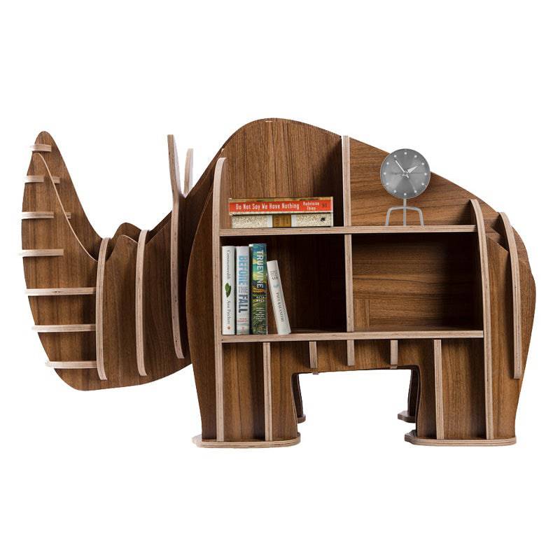 Art Home Rhinoceros Decoration Shelving Wood Crafts Tp019M-W -  Shelves - ebarza Furniture UAE | Shop Modern Furniture in Abu Dhabi & Dubai - مفروشات ايبازرا في الامارات | تسوق اثاث عصري وديكورات مميزة في دبي وابوظبي