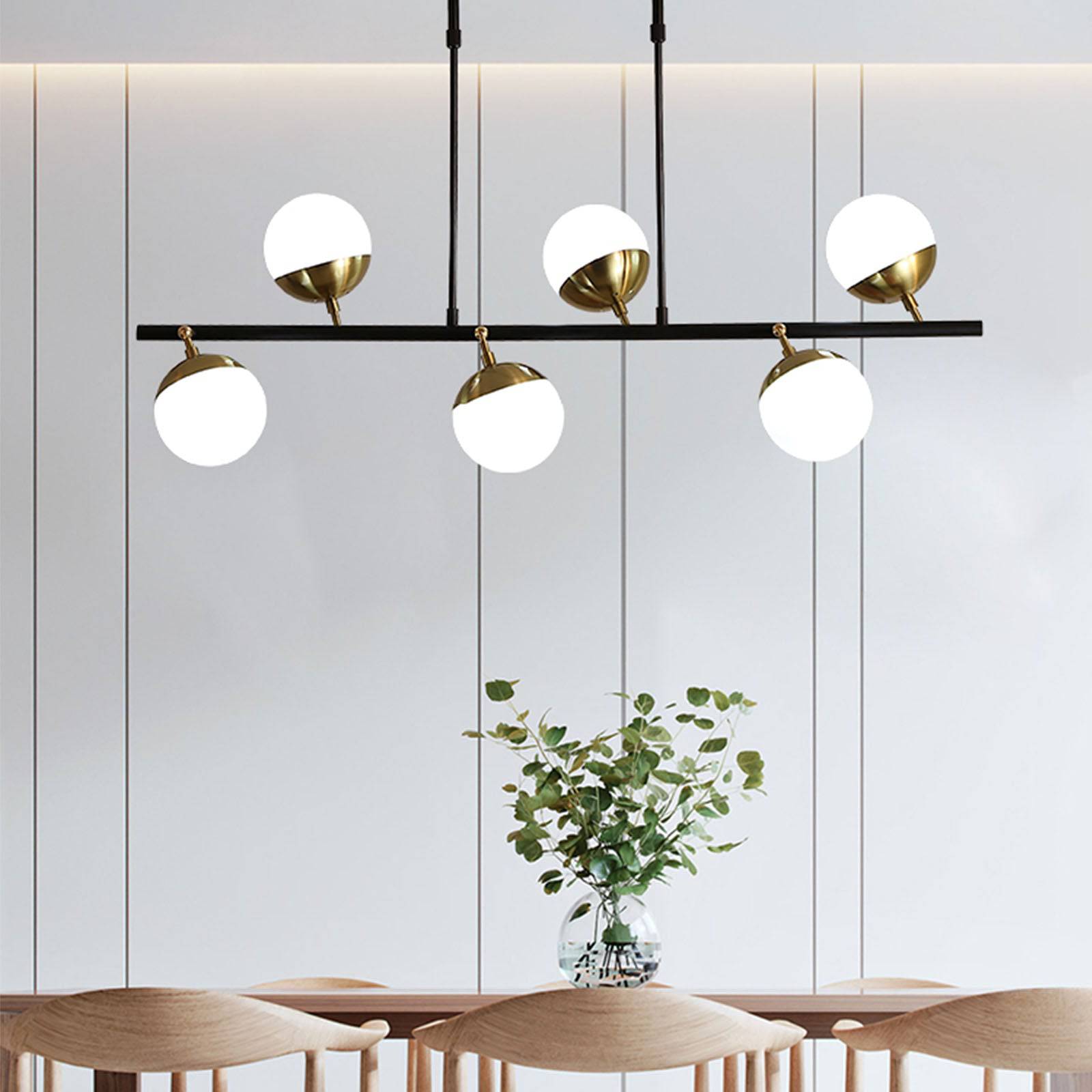 Arvika 6 Heads Pendant Lamp Cy-New-023 -  Pendant Lamps | مصباح معلق 6 رؤوس أرفيكا - ebarza Furniture UAE | Shop Modern Furniture in Abu Dhabi & Dubai - مفروشات ايبازرا في الامارات | تسوق اثاث عصري وديكورات مميزة في دبي وابوظبي