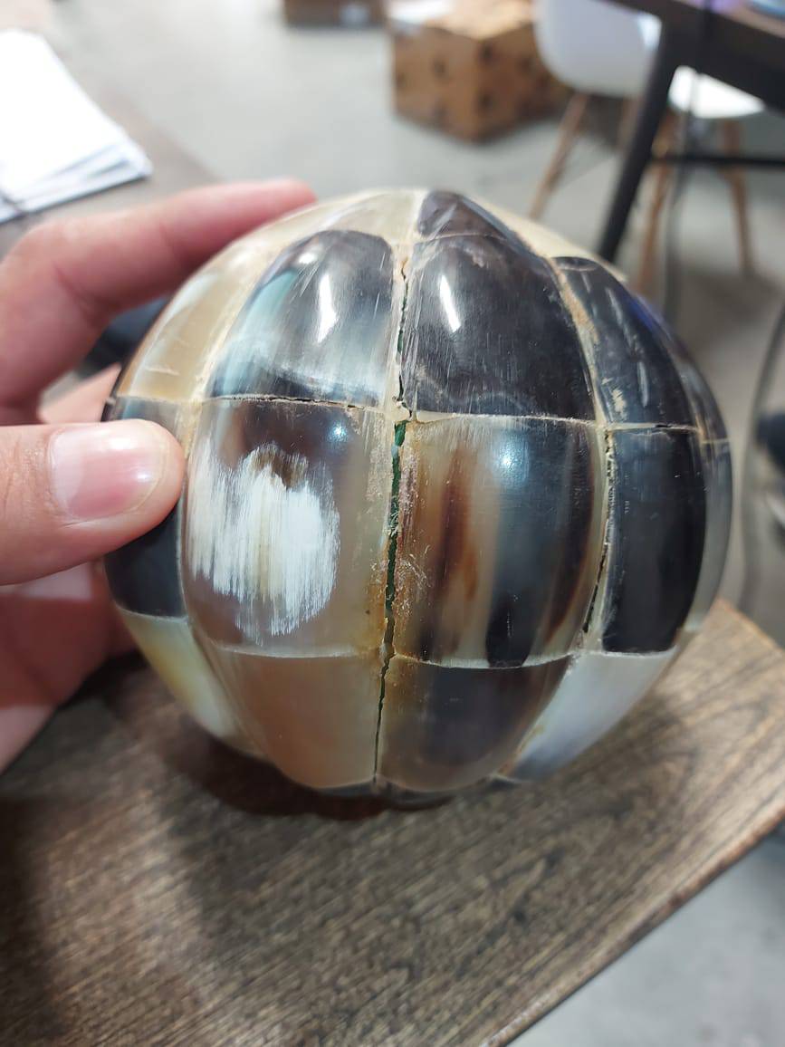 As Is Abstract Horn Ball  Fl-Y868 -  USED ITEM | مجردة القرن الكرة - ebarza Furniture UAE | Shop Modern Furniture in Abu Dhabi & Dubai - مفروشات ايبازرا في الامارات | تسوق اثاث عصري وديكورات مميزة في دبي وابوظبي