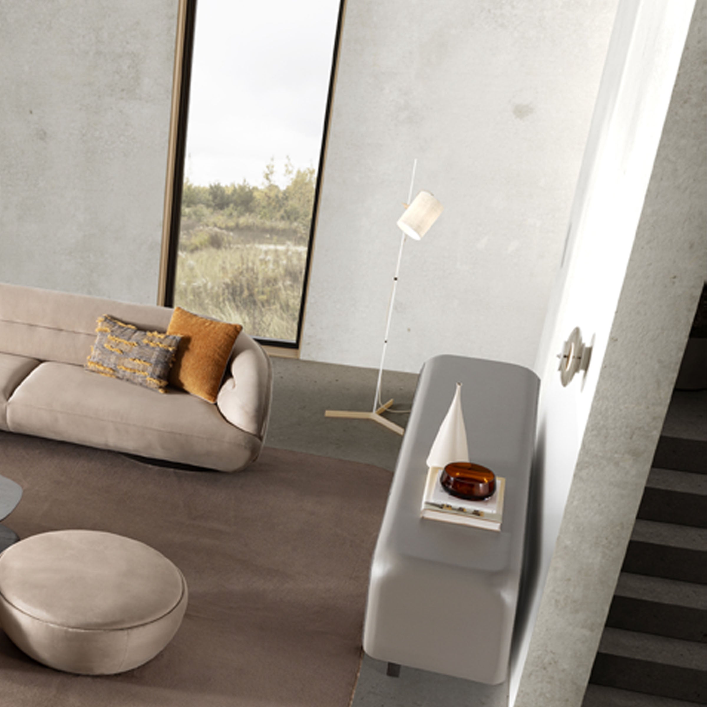 MOON Sideboard/Console SAR-SBC013 -  Sideboards - ebarza Furniture UAE | Shop Modern Furniture in Abu Dhabi & Dubai - مفروشات ايبازرا في الامارات | تسوق اثاث عصري وديكورات مميزة في دبي وابوظبي