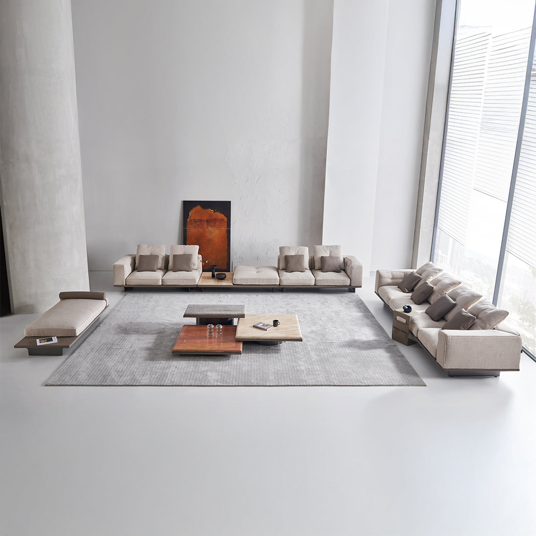 Avenor 2 seater Modular Sofa with Right armrest SF091-B -  Sofas - ebarza Furniture UAE | Shop Modern Furniture in Abu Dhabi & Dubai - مفروشات ايبازرا في الامارات | تسوق اثاث عصري وديكورات مميزة في دبي وابوظبي