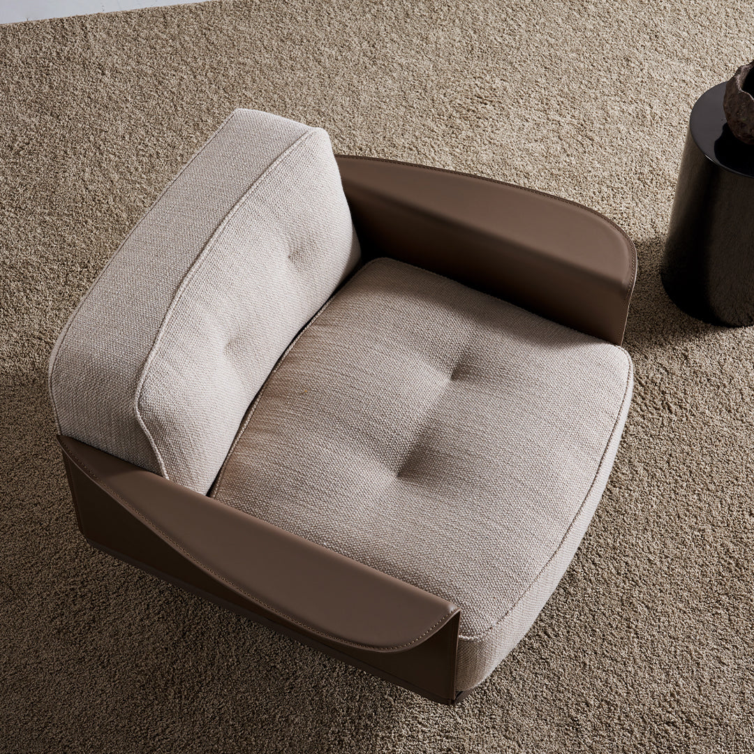 Avenor Armchair D-LC091/SF091 -  Armchairs - ebarza Furniture UAE | Shop Modern Furniture in Abu Dhabi & Dubai - مفروشات ايبازرا في الامارات | تسوق اثاث عصري وديكورات مميزة في دبي وابوظبي