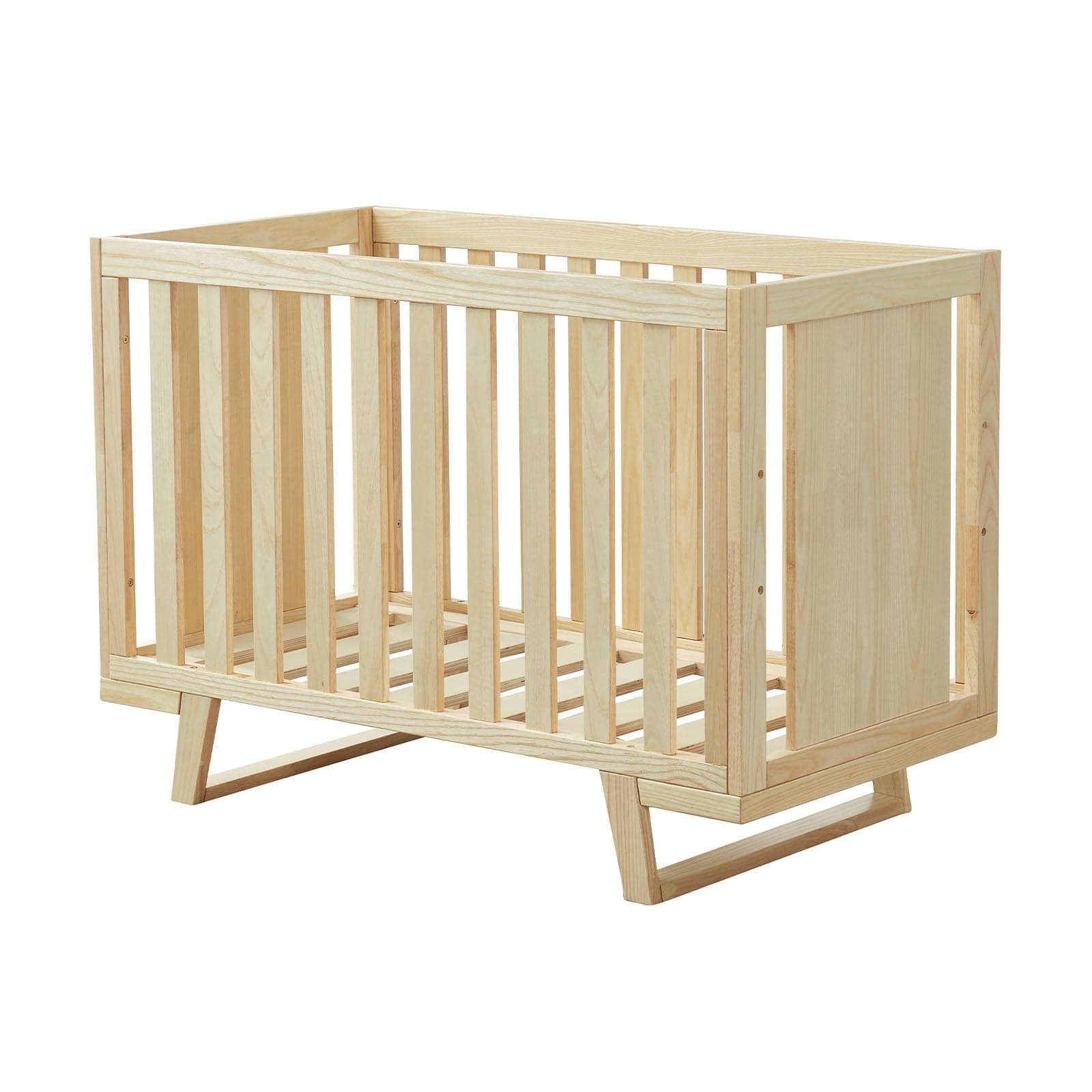 Baby/Toddler Bed With 3 Levels Solid Wood Bed Et-Y002 -  Cribs | سرير رضيع / طفل بسرير 3 مستويات من الخشب الصلب - ebarza Furniture UAE | Shop Modern Furniture in Abu Dhabi & Dubai - مفروشات ايبازرا في الامارات | تسوق اثاث عصري وديكورات مميزة في دبي وابوظبي