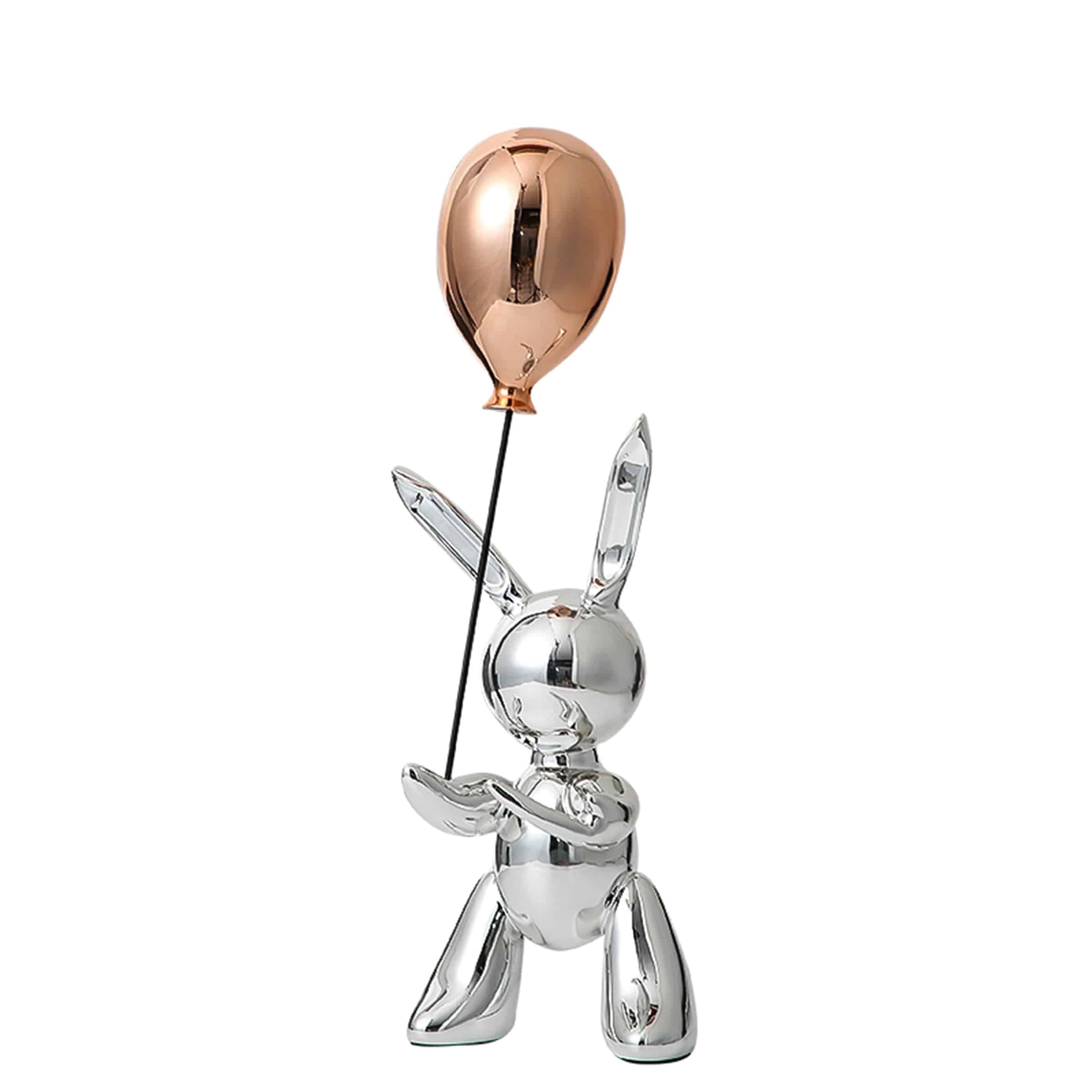 Pre-order 75 Days Delivery - Balloon Rabbit Ornament Fc-Sz21110 -  Home Decor Figurines | اطلب مسبقًا التسليم خلال 90 يومًا - ديكور أرنب بالون - ebarza Furniture UAE | Shop Modern Furniture in Abu Dhabi & Dubai - مفروشات ايبازرا في الامارات | تسوق اثاث عصري وديكورات مميزة في دبي وابوظبي