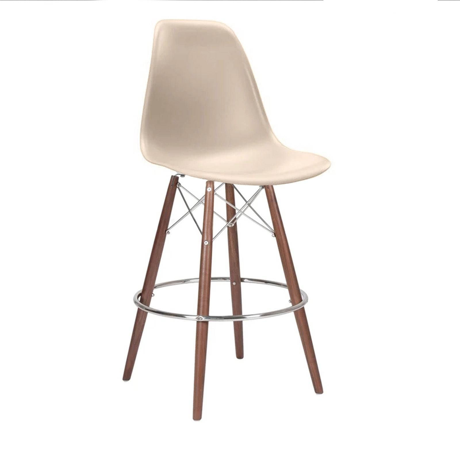 Bar Chair Plastic Msb00133-W -  Bar Stools - ebarza Furniture UAE | Shop Modern Furniture in Abu Dhabi & Dubai - مفروشات ايبازرا في الامارات | تسوق اثاث عصري وديكورات مميزة في دبي وابوظبي