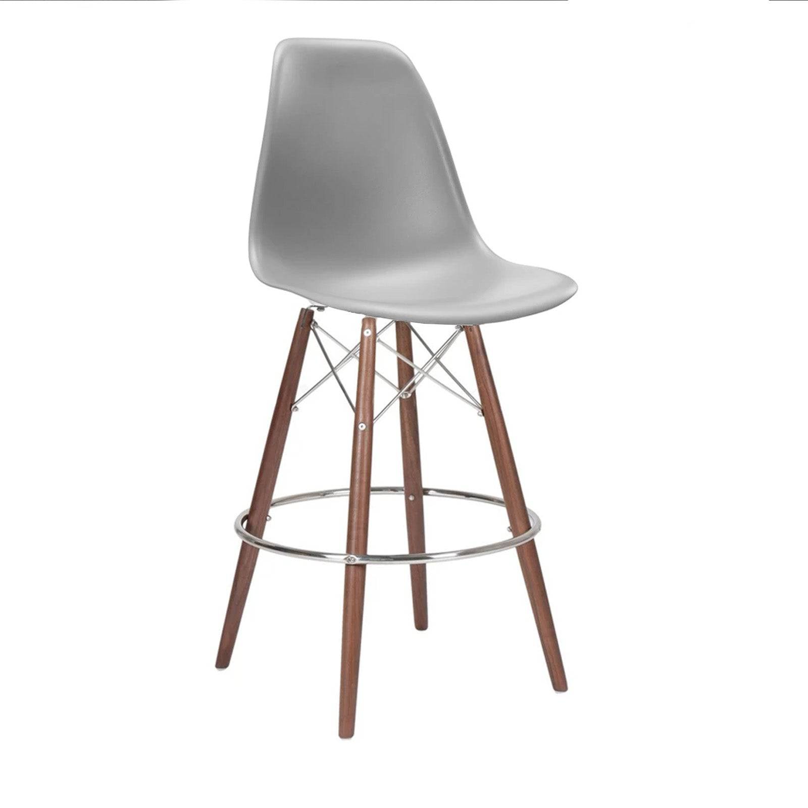 Bar Chair Plastic Msb00133-W -  Bar Stools - ebarza Furniture UAE | Shop Modern Furniture in Abu Dhabi & Dubai - مفروشات ايبازرا في الامارات | تسوق اثاث عصري وديكورات مميزة في دبي وابوظبي