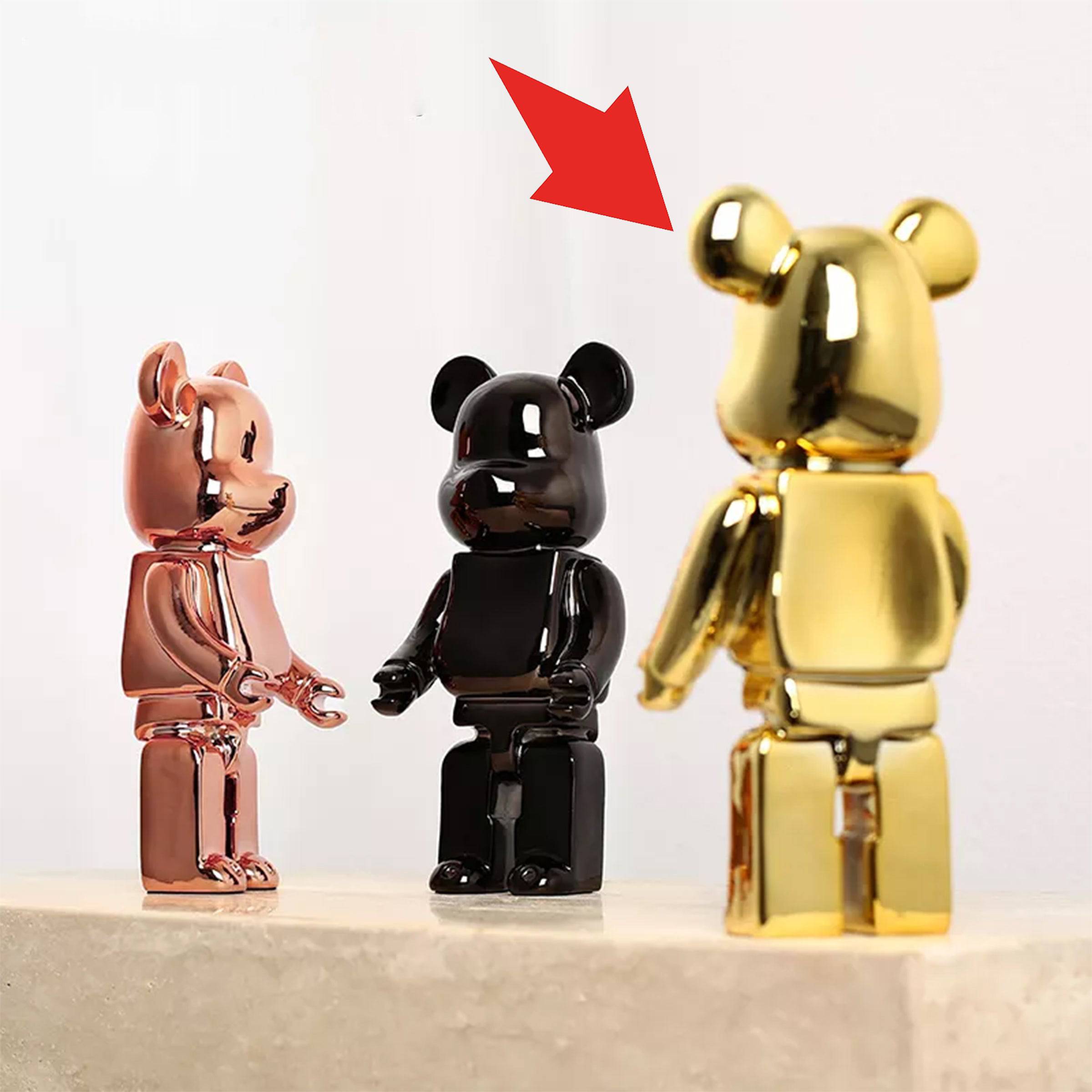 Pre-order 75 Days Delivery - Bear Ornaments Golden Fc-Sz21109C -  Home Decor Figurines | اطلب مسبقًا التسليم خلال 90 يومًا - ديكور الدب الذهبي - ebarza Furniture UAE | Shop Modern Furniture in Abu Dhabi & Dubai - مفروشات ايبازرا في الامارات | تسوق اثاث عصري وديكورات مميزة في دبي وابوظبي