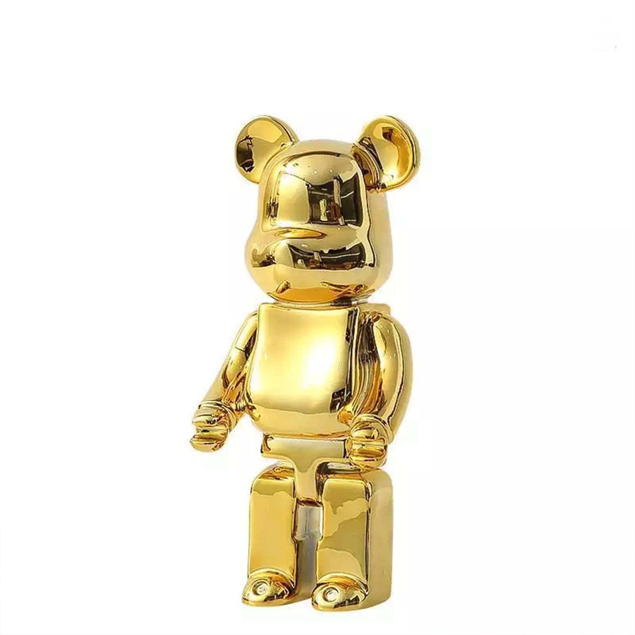 Pre-order 75 Days Delivery - Bear Ornaments Golden Fc-Sz21109C -  Home Decor Figurines | اطلب مسبقًا التسليم خلال 90 يومًا - ديكور الدب الذهبي - ebarza Furniture UAE | Shop Modern Furniture in Abu Dhabi & Dubai - مفروشات ايبازرا في الامارات | تسوق اثاث عصري وديكورات مميزة في دبي وابوظبي