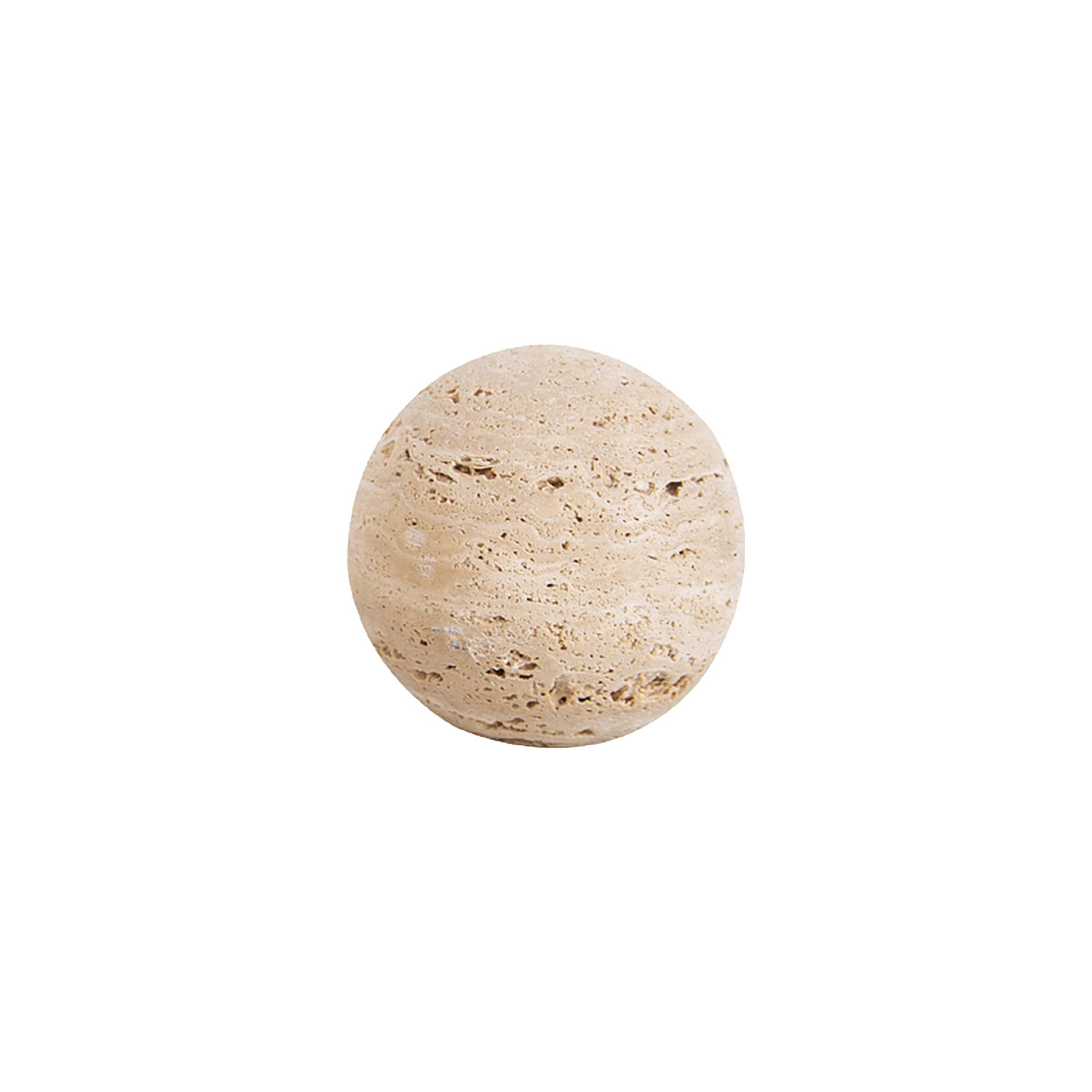 Beige Natural Stone Orb - A Fb-T2017A -  Home Decor Figurines | الجرم السماوي الحجر الطبيعي البيج - ebarza Furniture UAE | Shop Modern Furniture in Abu Dhabi & Dubai - مفروشات ايبازرا في الامارات | تسوق اثاث عصري وديكورات مميزة في دبي وابوظبي