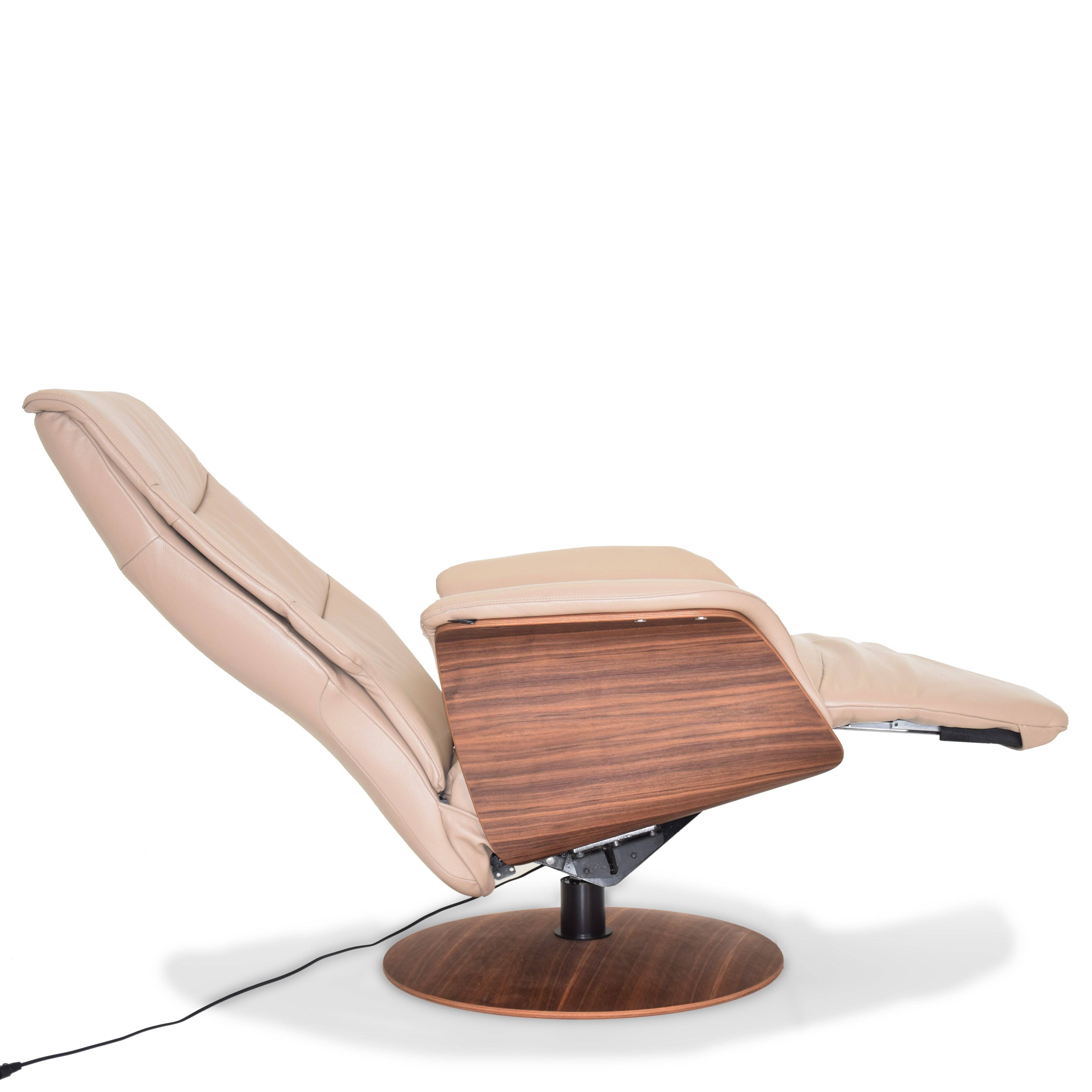 Benz Relaxing Swivel And Electric Biege Recliner Lounge Chair Hkp-5093Mfel-312 -  Lounge Chairs | الاسترخاء كرسي استرخاء دوار وكهربائي - ebarza Furniture UAE | Shop Modern Furniture in Abu Dhabi & Dubai - مفروشات ايبازرا في الامارات | تسوق اثاث عصري وديكورات مميزة في دبي وابوظبي